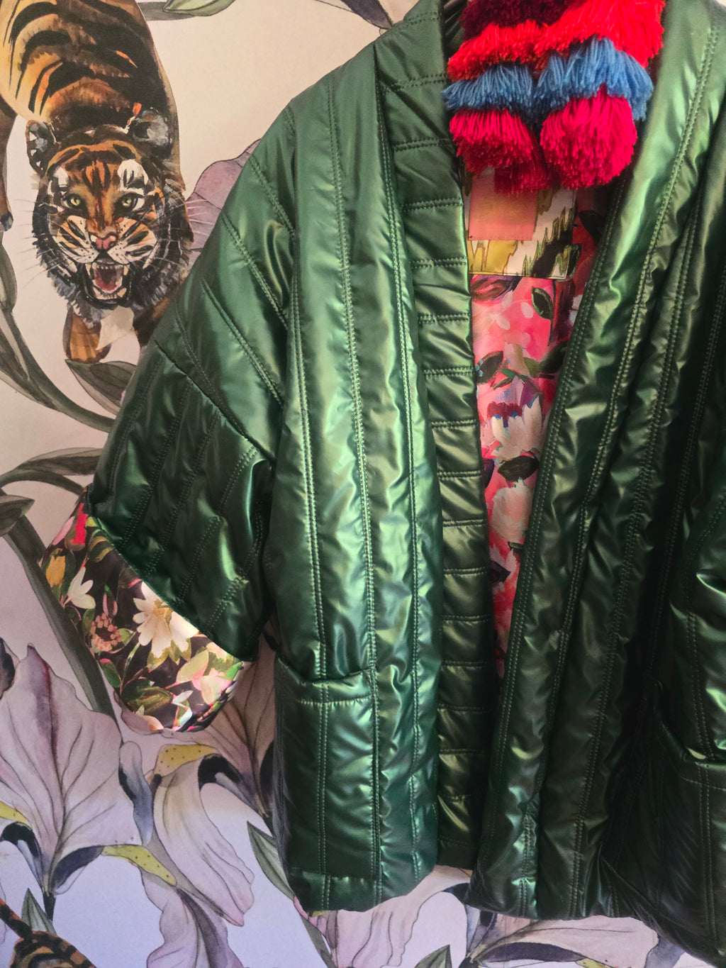 The COOL MOM PUFFER , FULLY REVERSIBLE & WATERPROOF