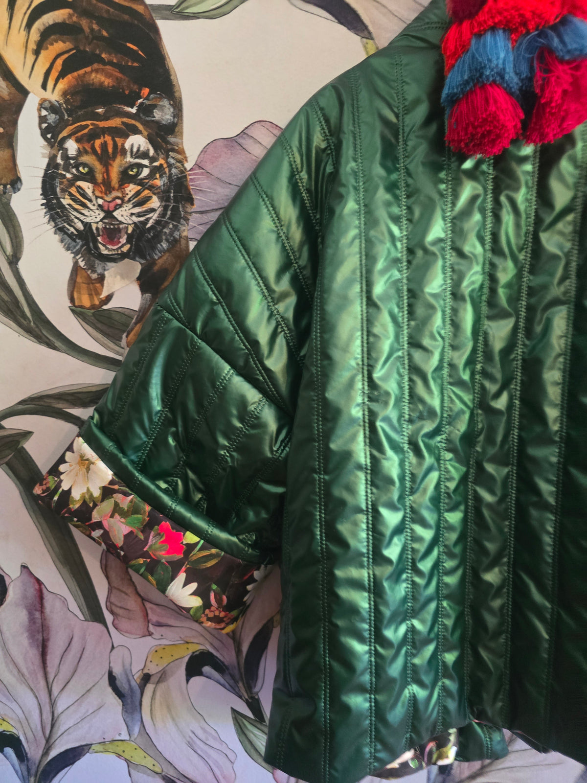 The COOL MOM PUFFER , FULLY REVERSIBLE & WATERPROOF