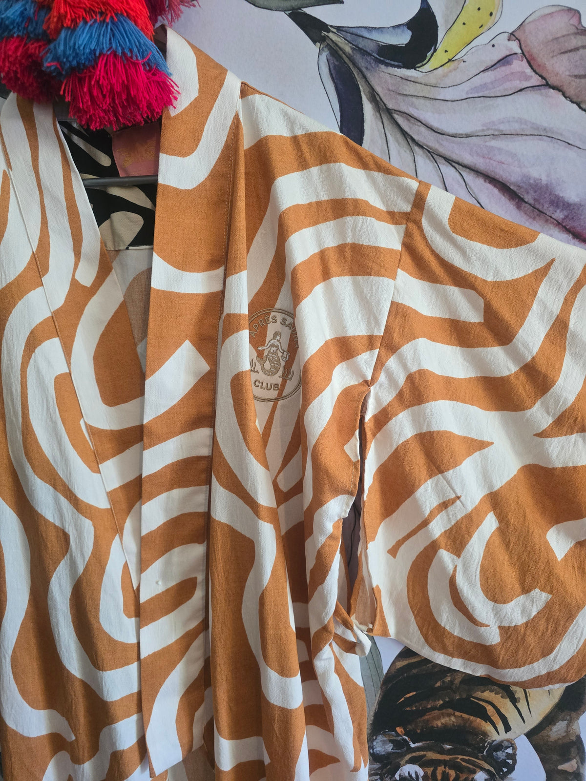 The APRÈS SAUNA JAPANESE KIMONO
