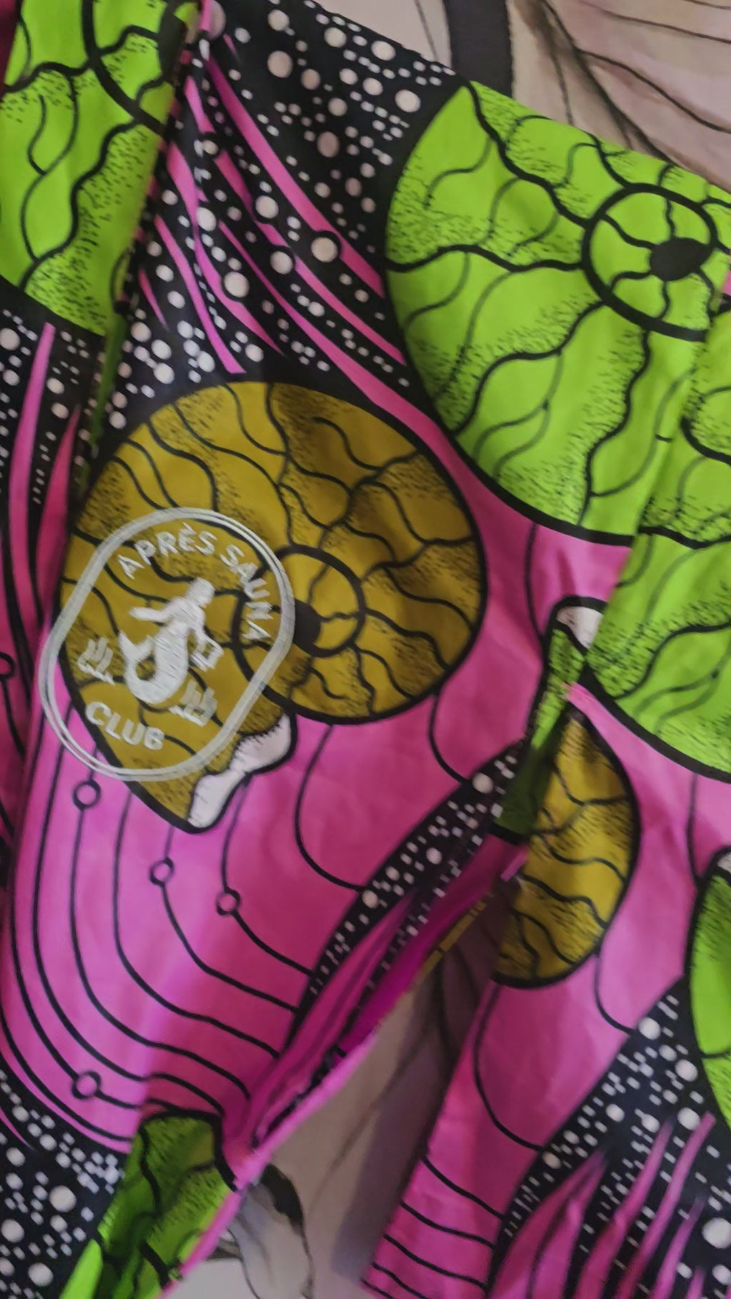 The APRÈ SAUNA SPRING KIMONO