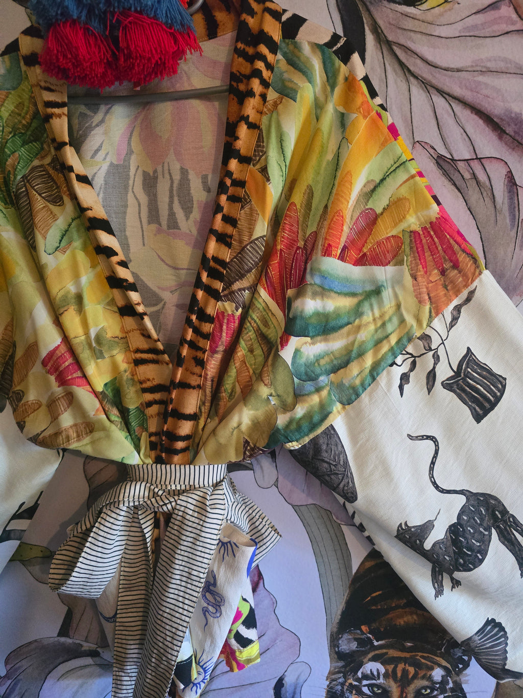 The ARTY CROPPED KIMONO STYLE #5