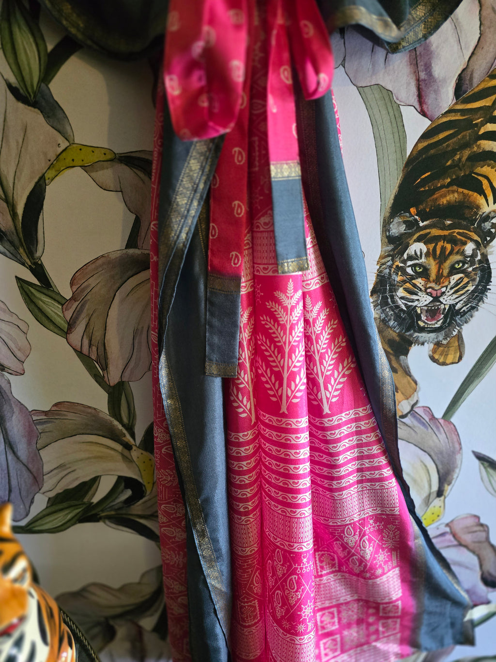 The LONG SILK KAFTAN