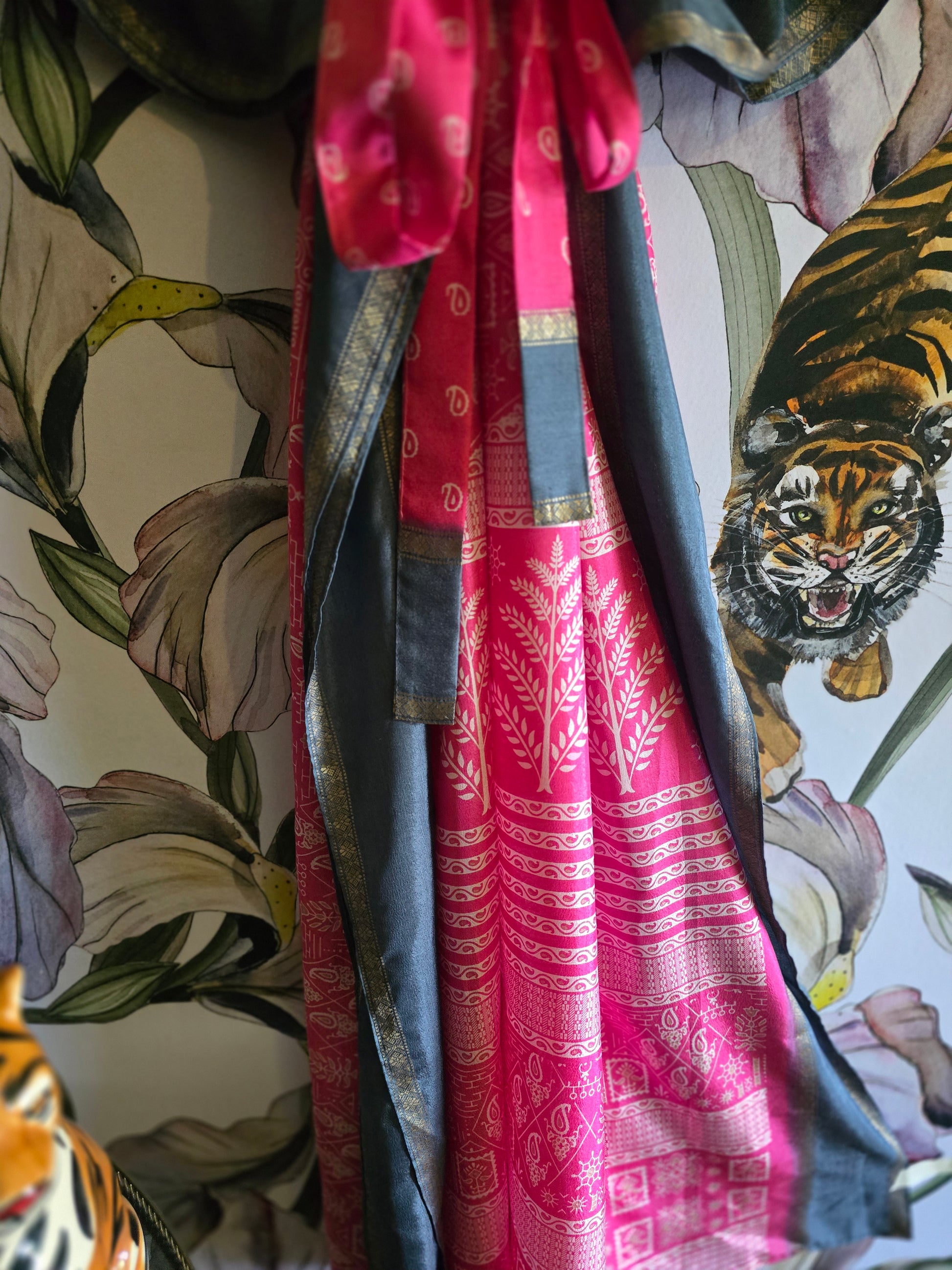 The LONG SILK KAFTAN