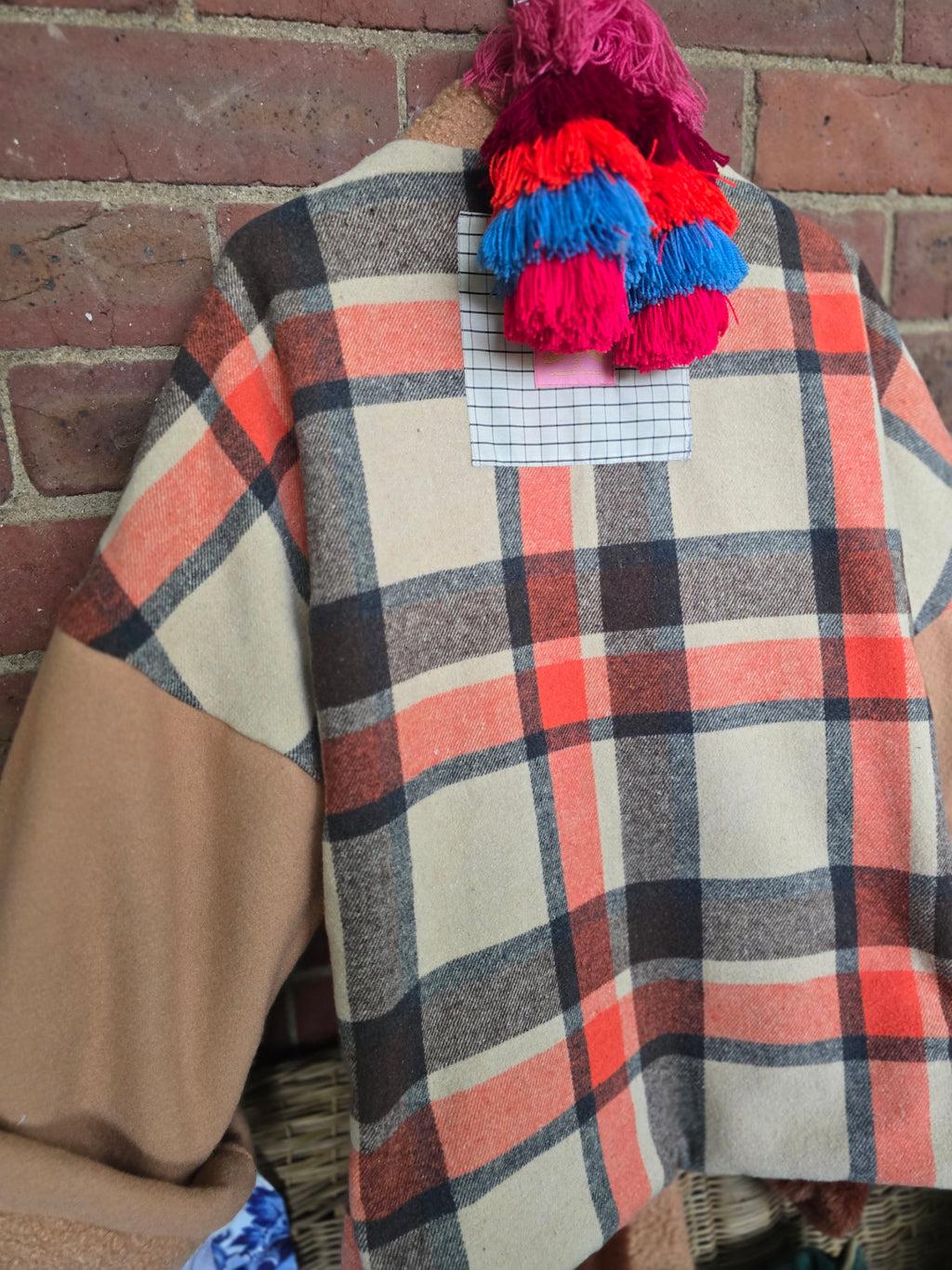 The LUMBER JILL REVERSIBLE FAUX FUR JACKET