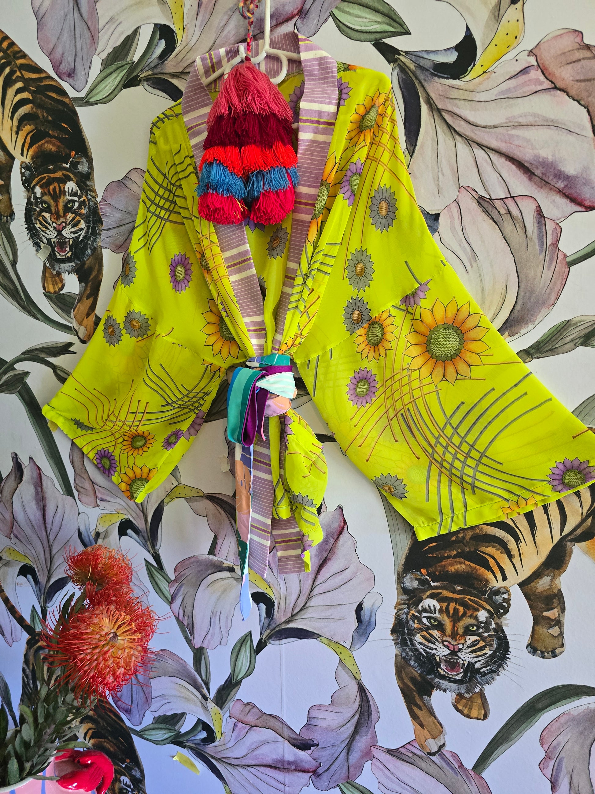 When Sally met Harry cropped kimono.