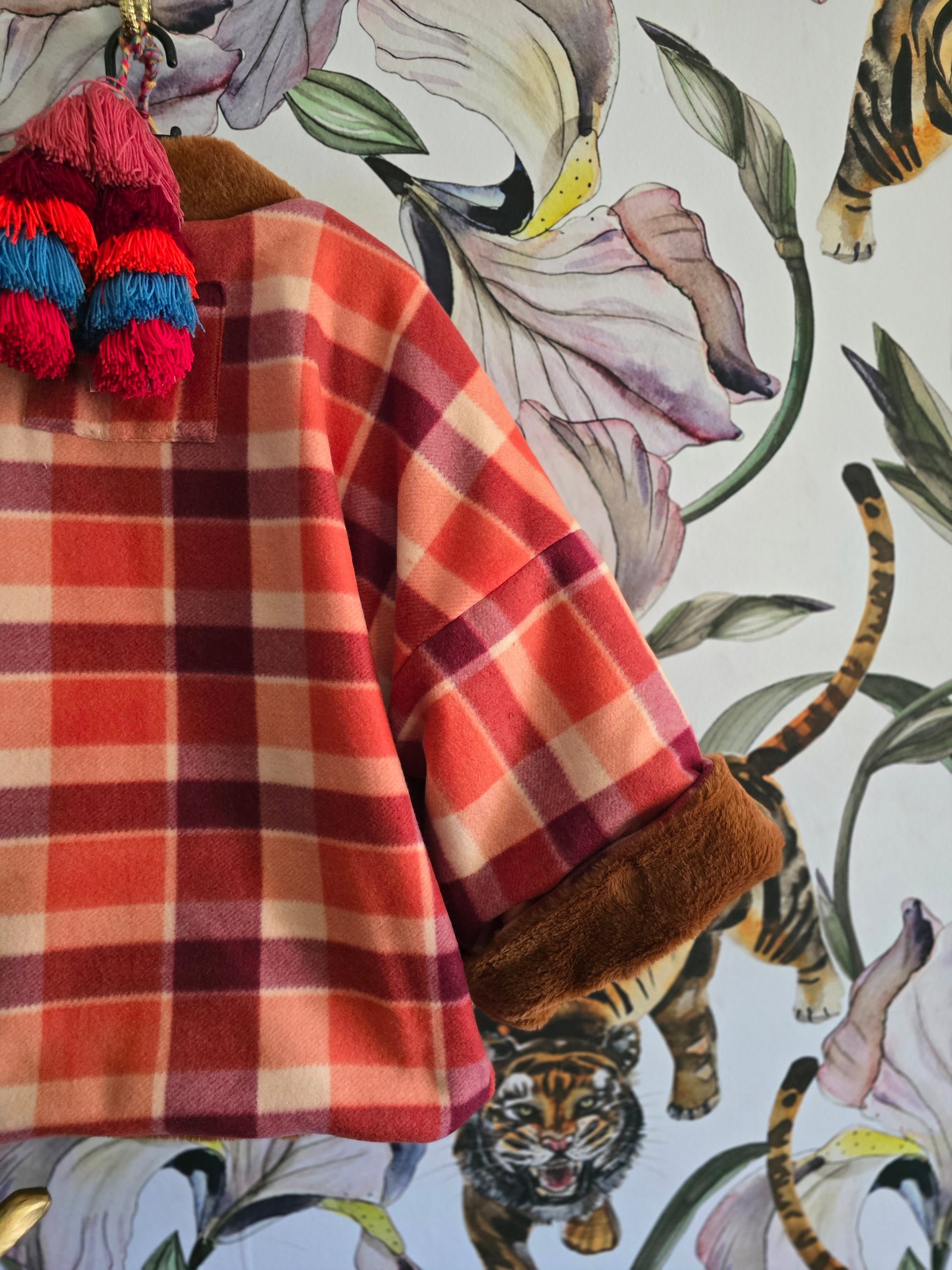 The MISTY MOUNTAINS FAUX FUR & FLEECE REVERSIBLE JACKET