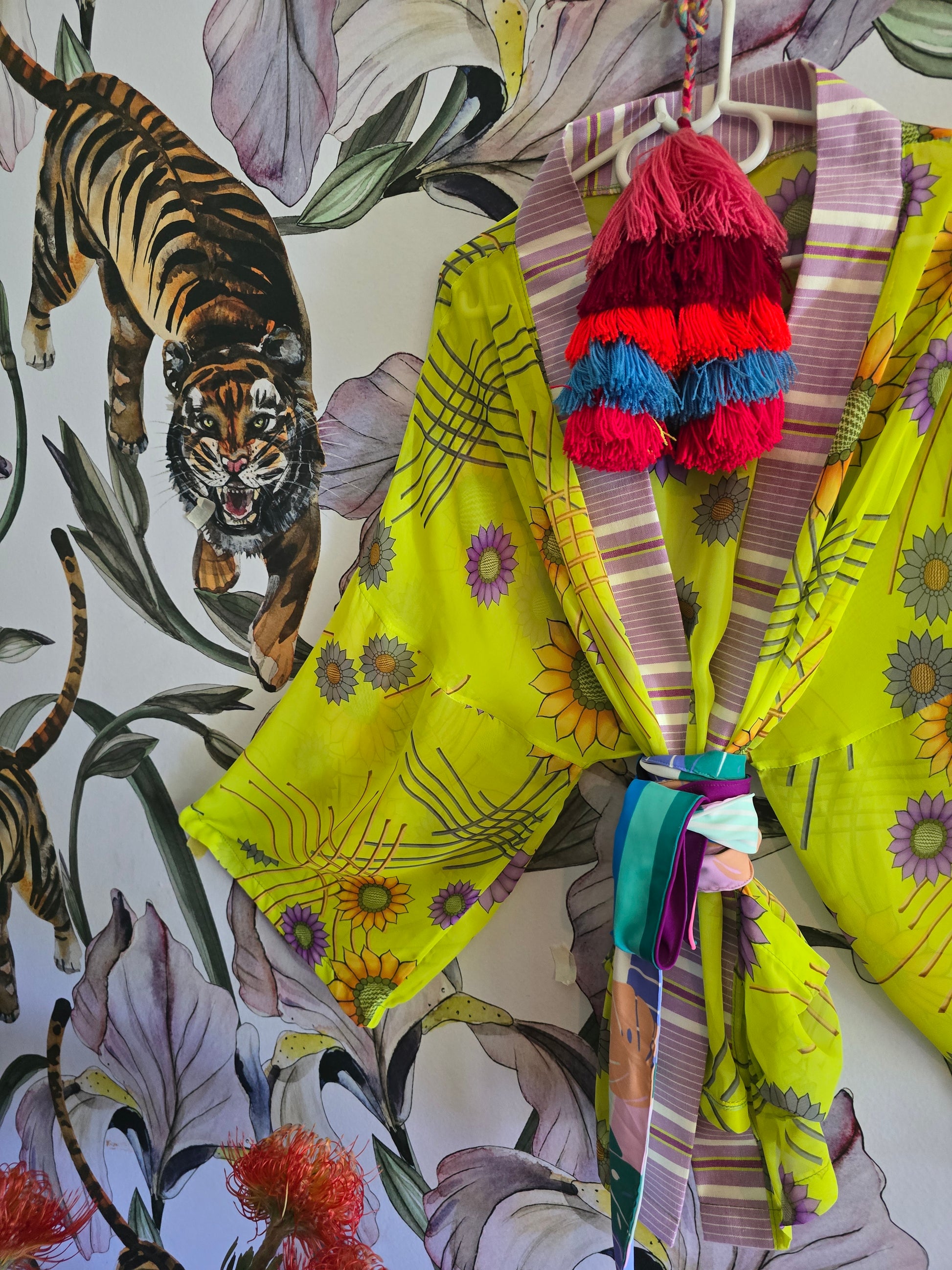 When Sally met Harry cropped kimono.