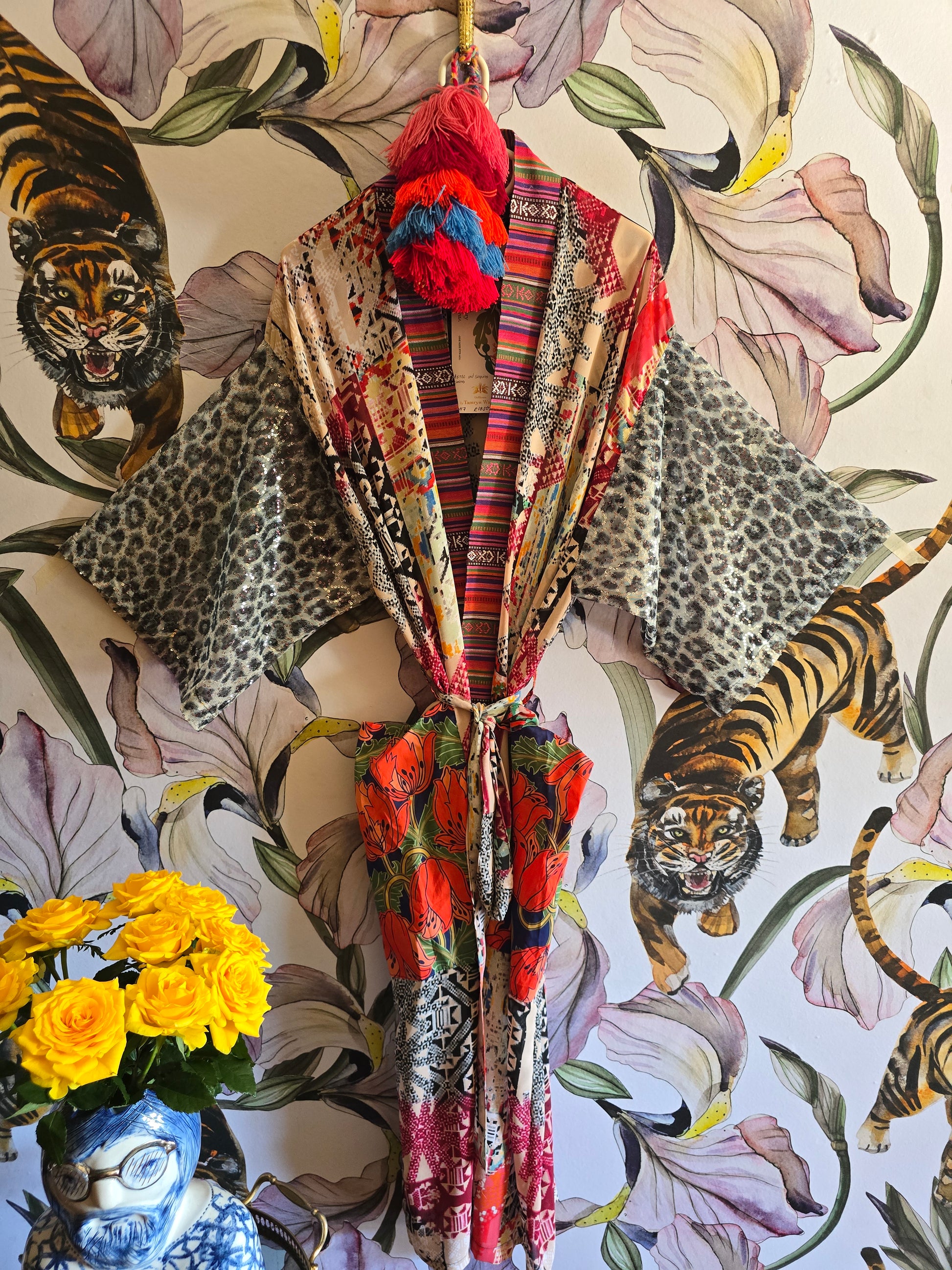 The AZTEC GODDESS KIMONO
