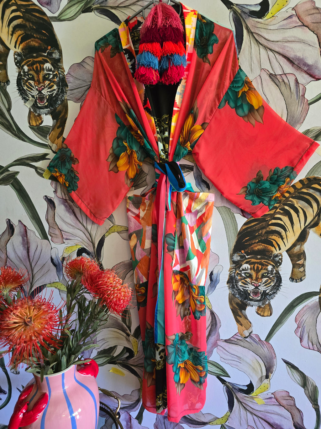 The sweet peach kimono