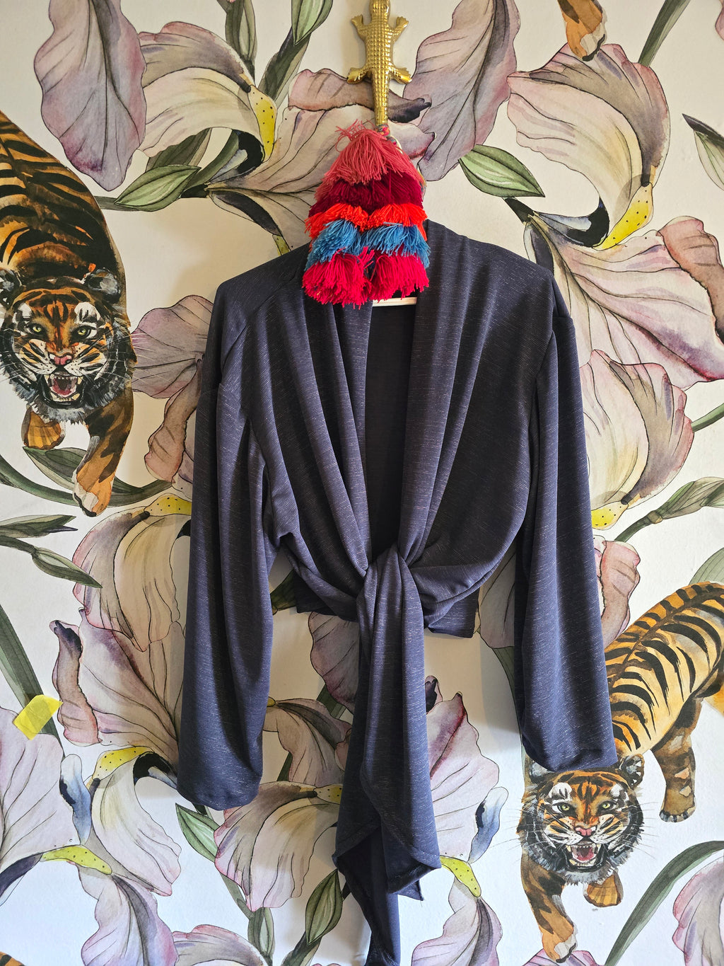 The luxe wrap top
