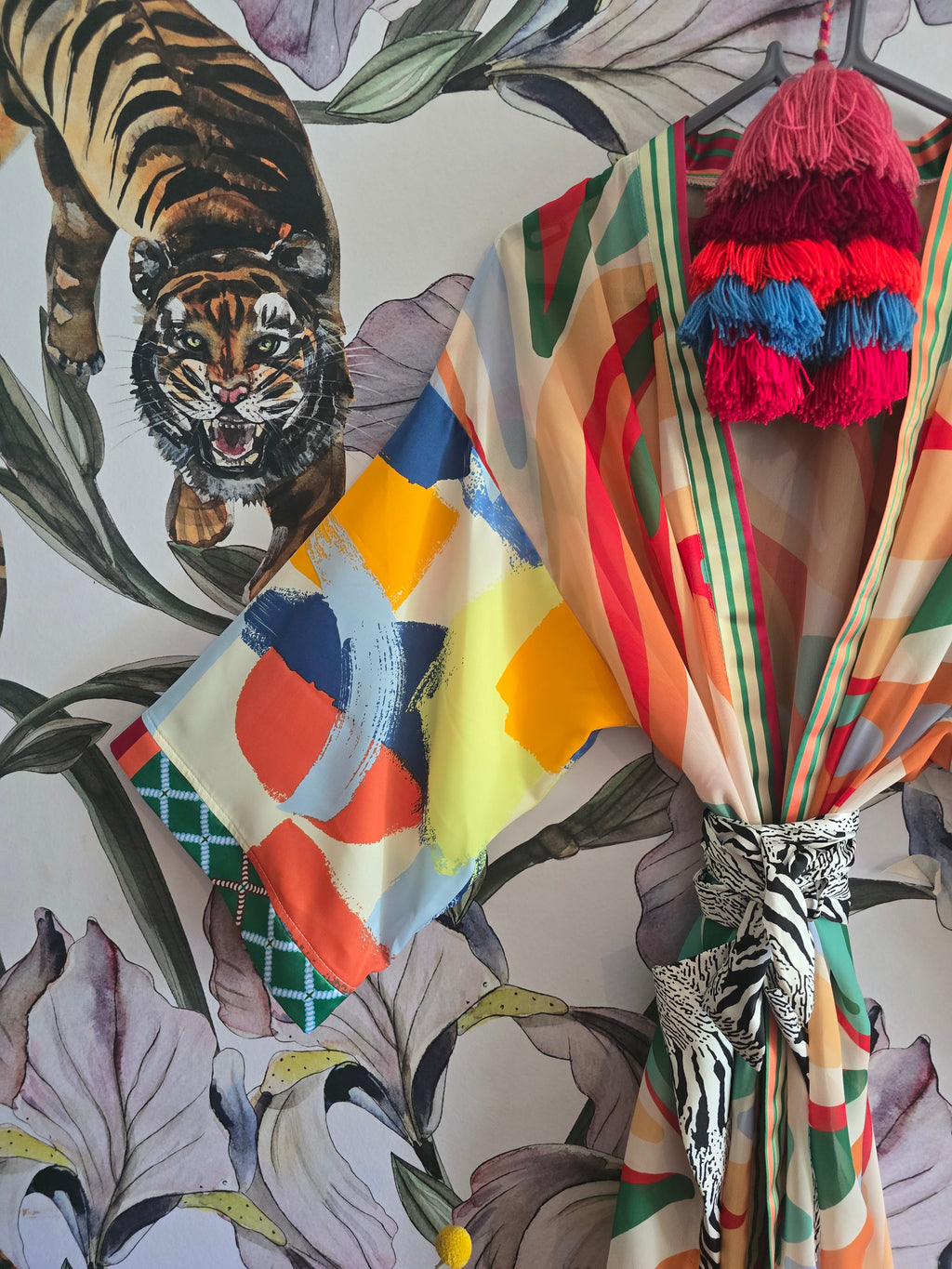 The COLOUR CRUSH CPT KIMONO ORANGE