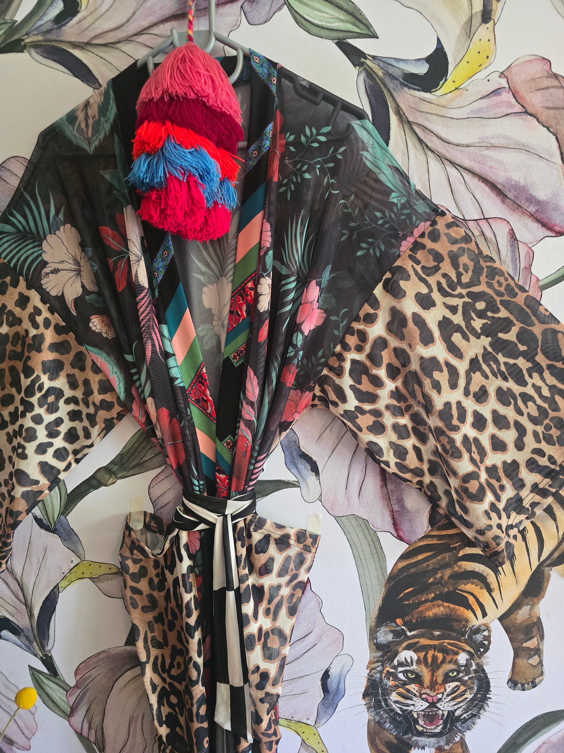 The JUNGLE MESH KIMONO