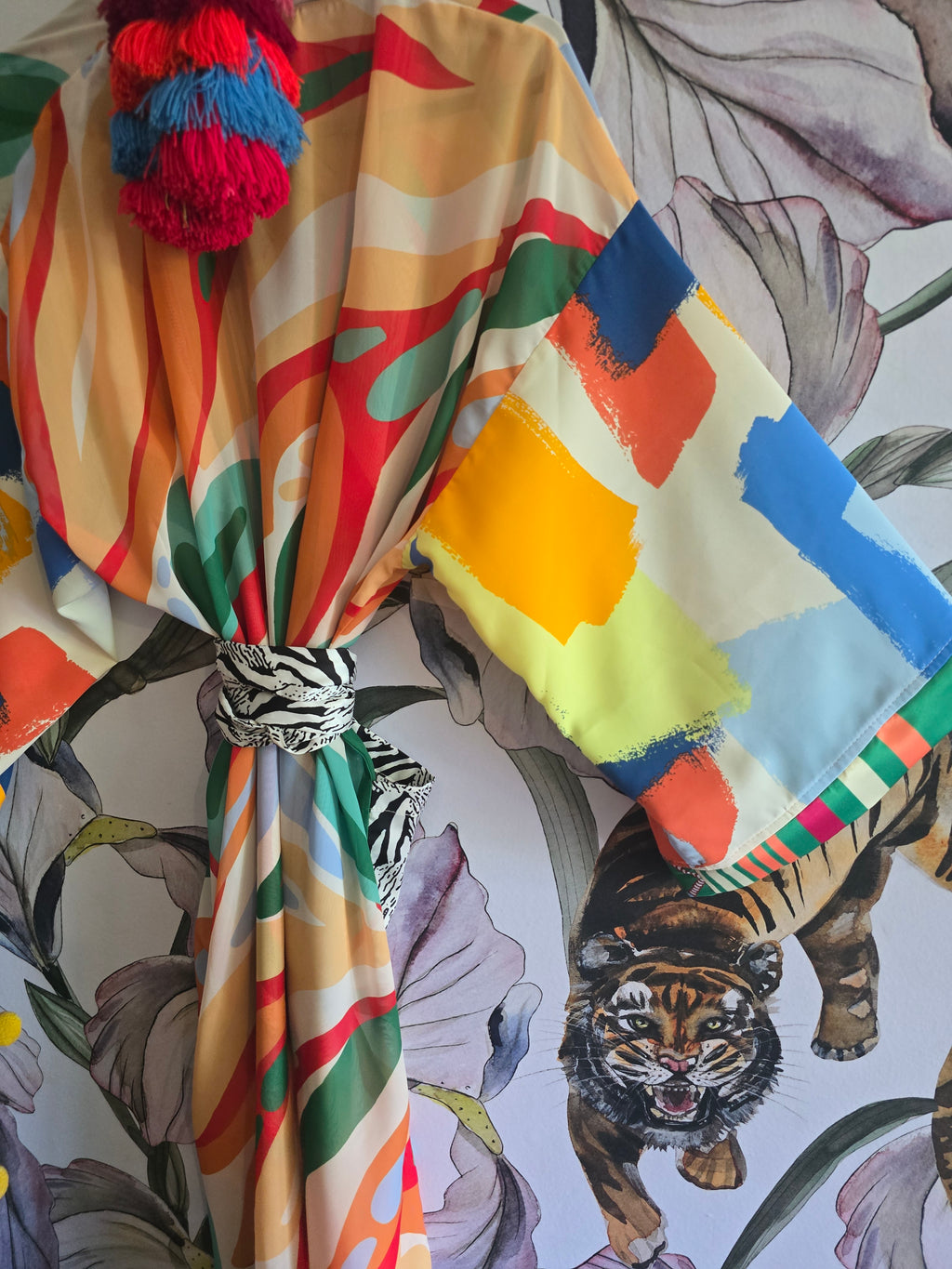 The COLOUR CRUSH CPT KIMONO ORANGE