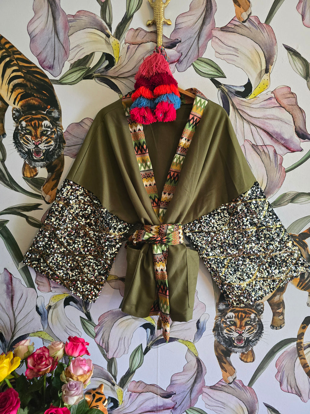 The NOMAD SEQUINS AND CROCHET VAGABOND