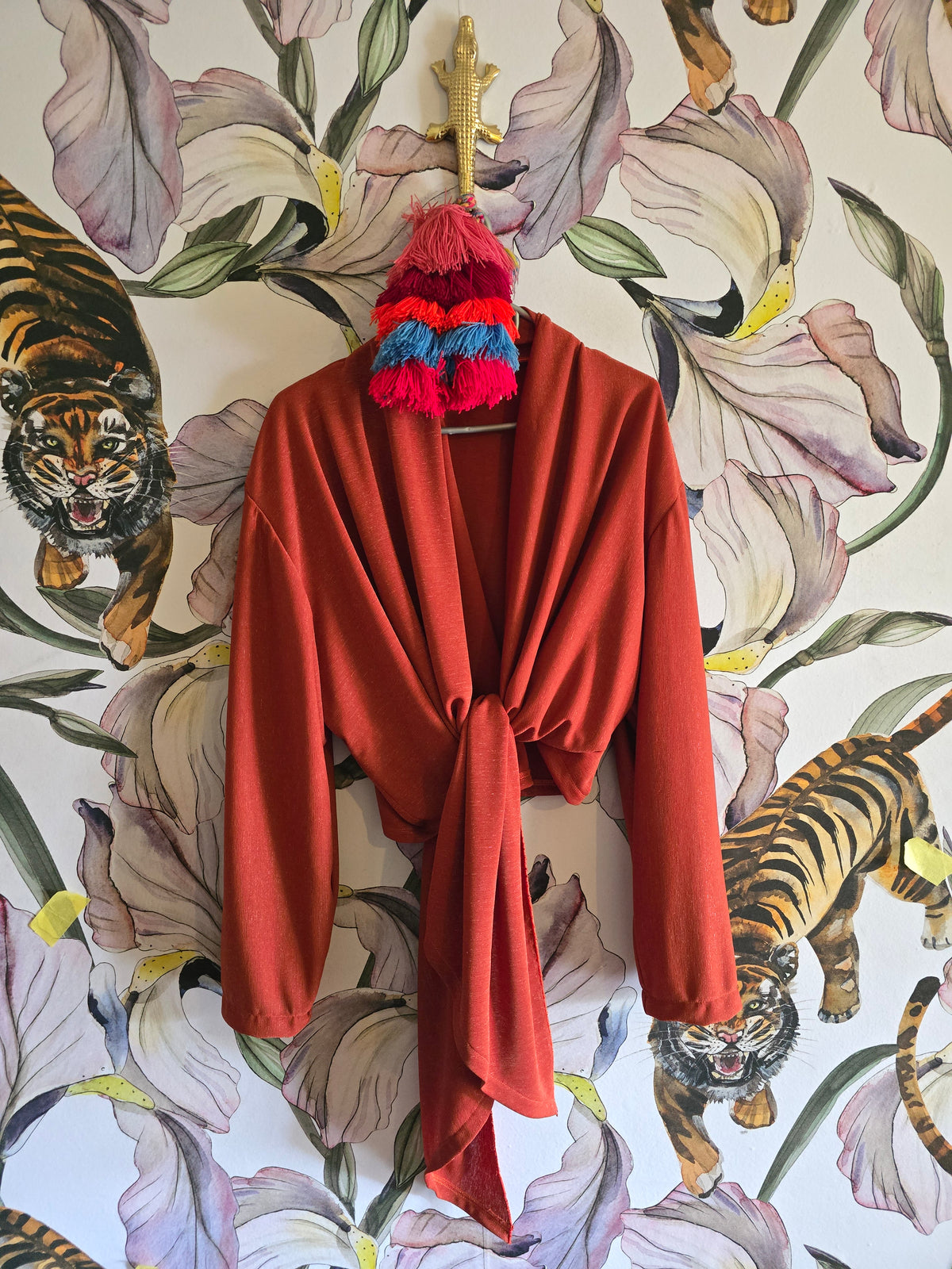 The luxe wrap top