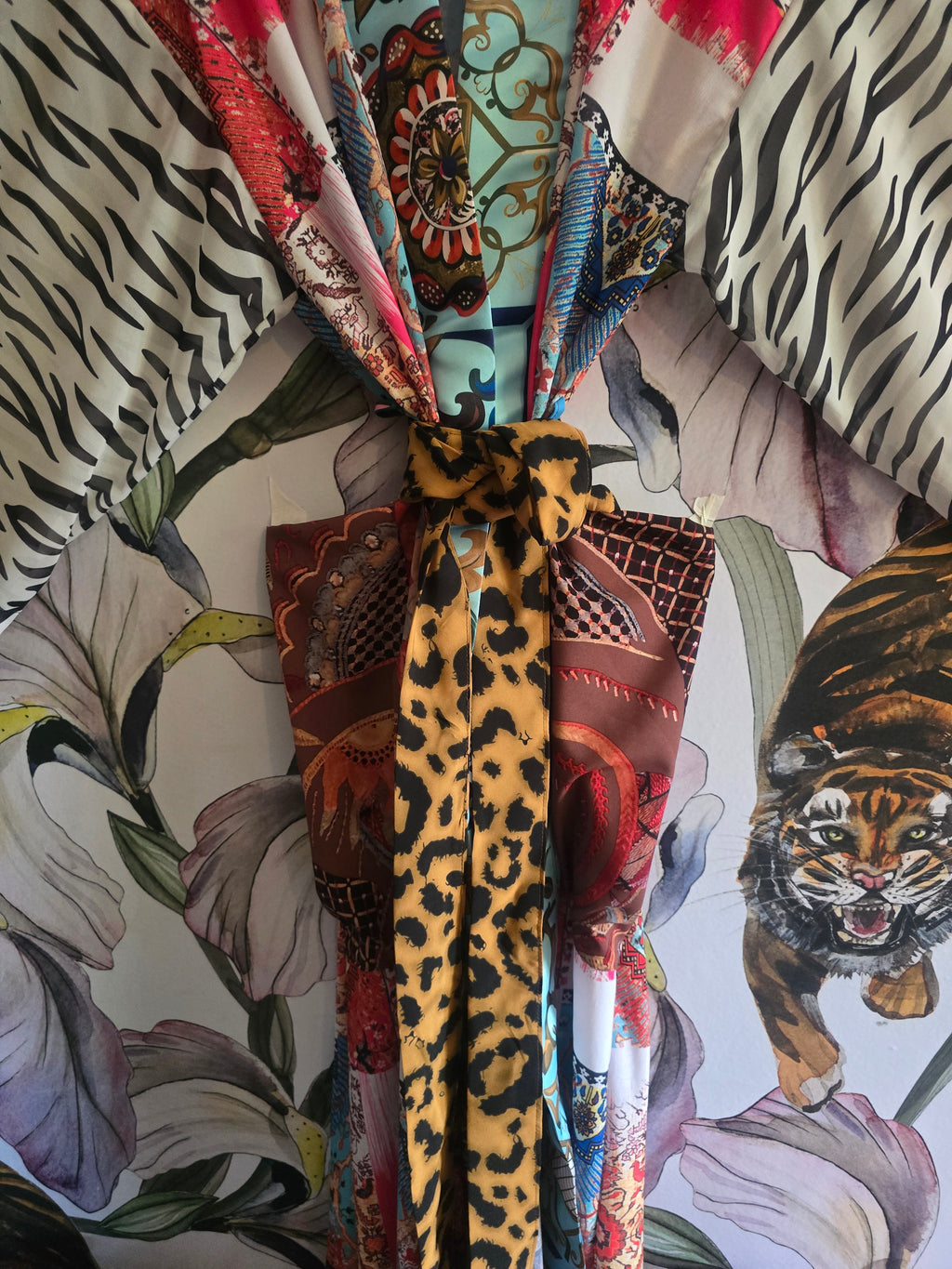 The JUNGLE, PAISLEY  & ZEBRA KIMONO #2