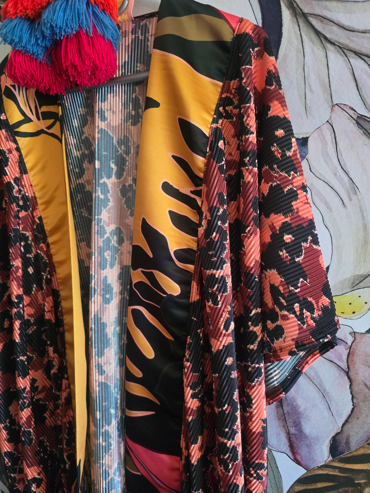 The ELECTRIC LEOPARD SET size: L/XL WATERMELON