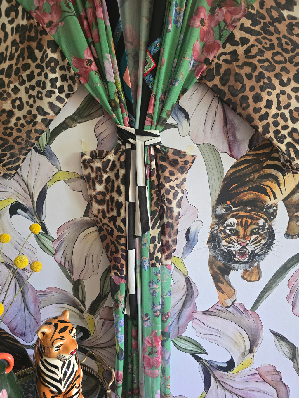 The WILD BIRD MESH KIMONO