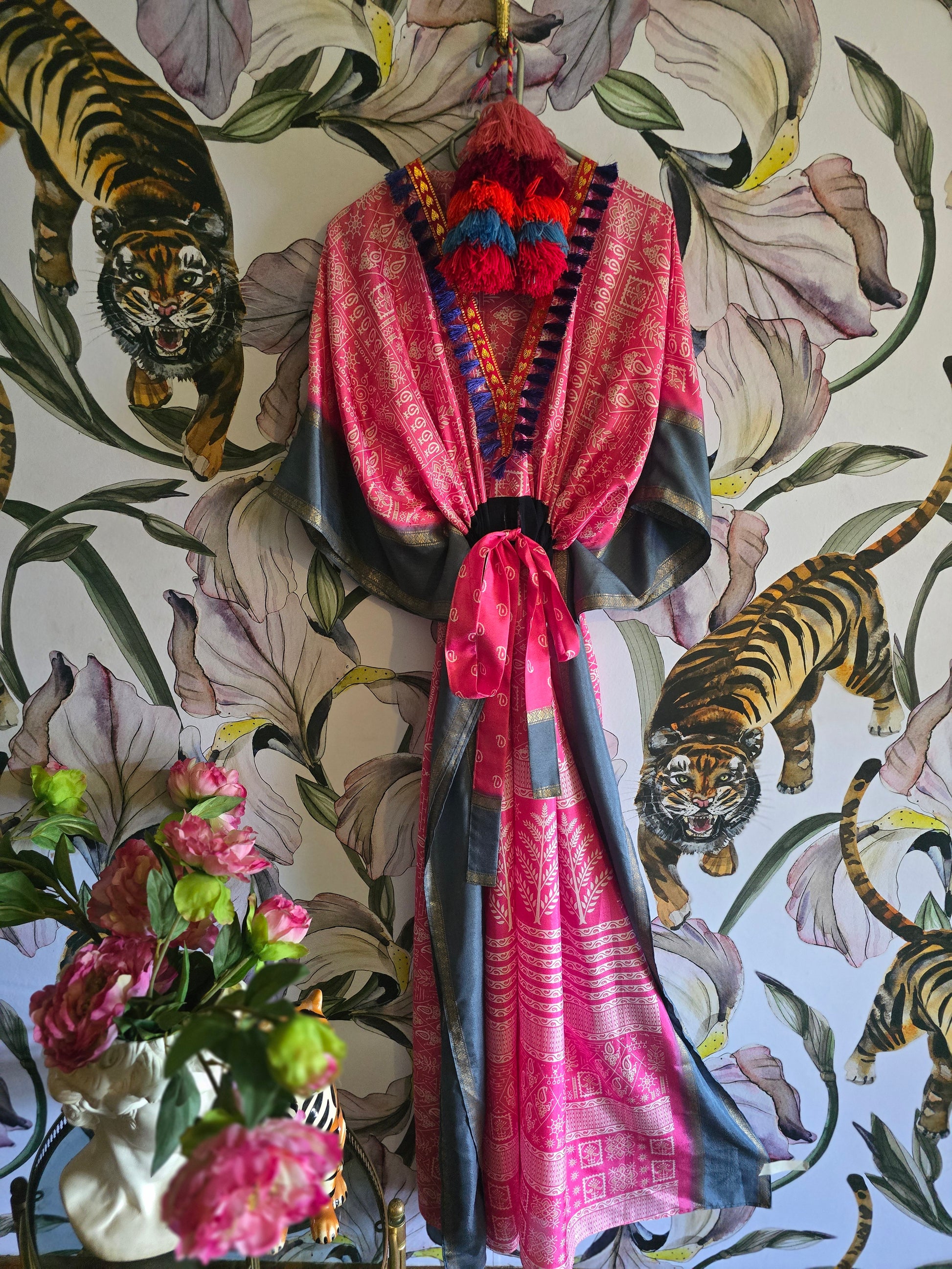 The LONG SILK KAFTAN