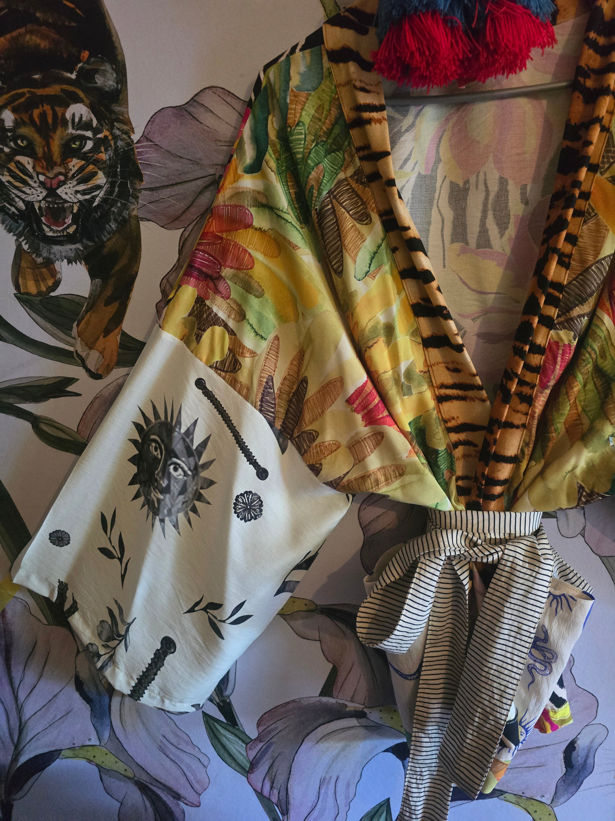 The ARTY CROPPED KIMONO STYLE #5