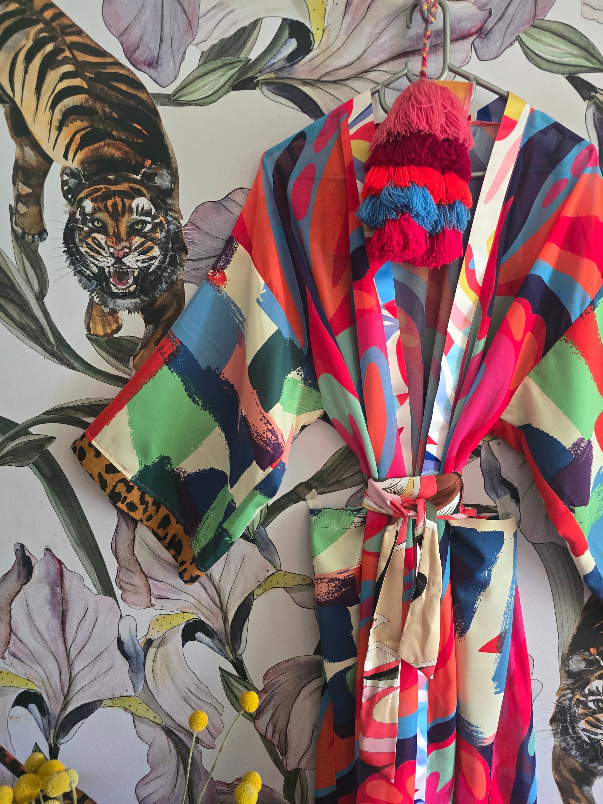 The COLOUR CRUSH CPT KIMONO PINK