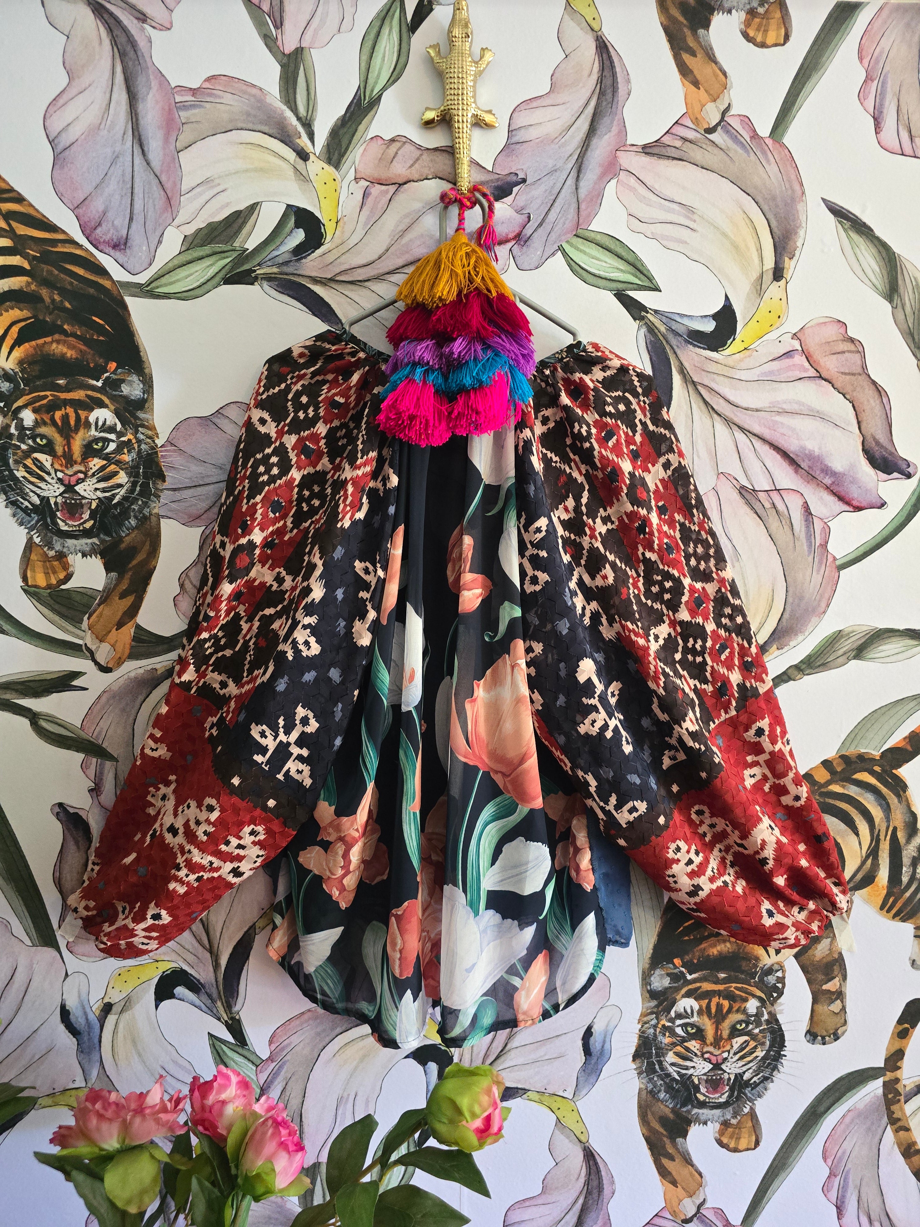 The WHITE LOTUS BOHO SHIRT #2