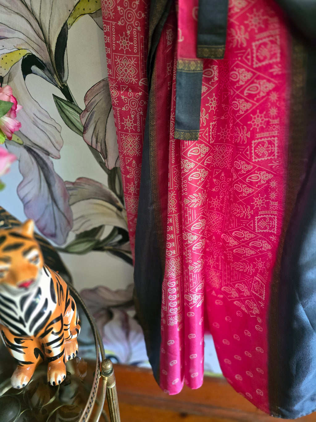 The LONG SILK KAFTAN