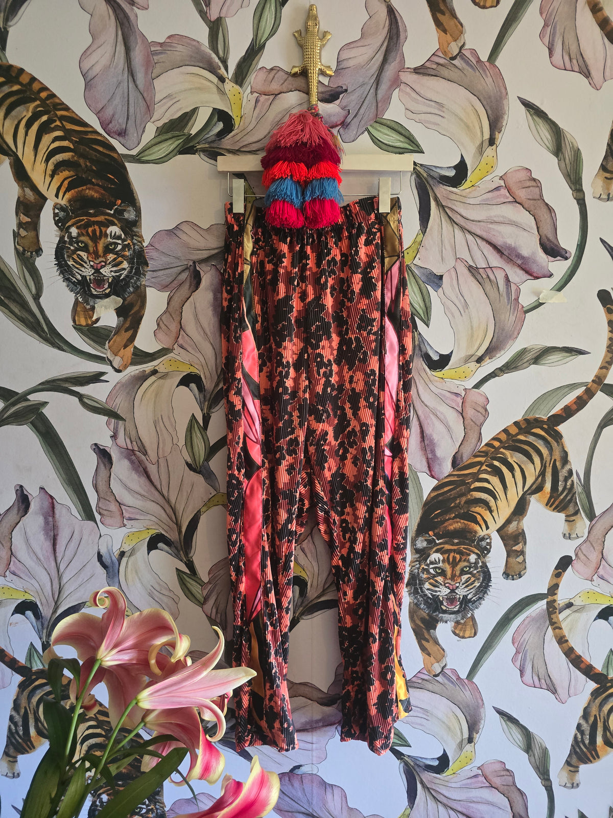 The ELECTRIC LEOPARD SET size: L/XL WATERMELON
