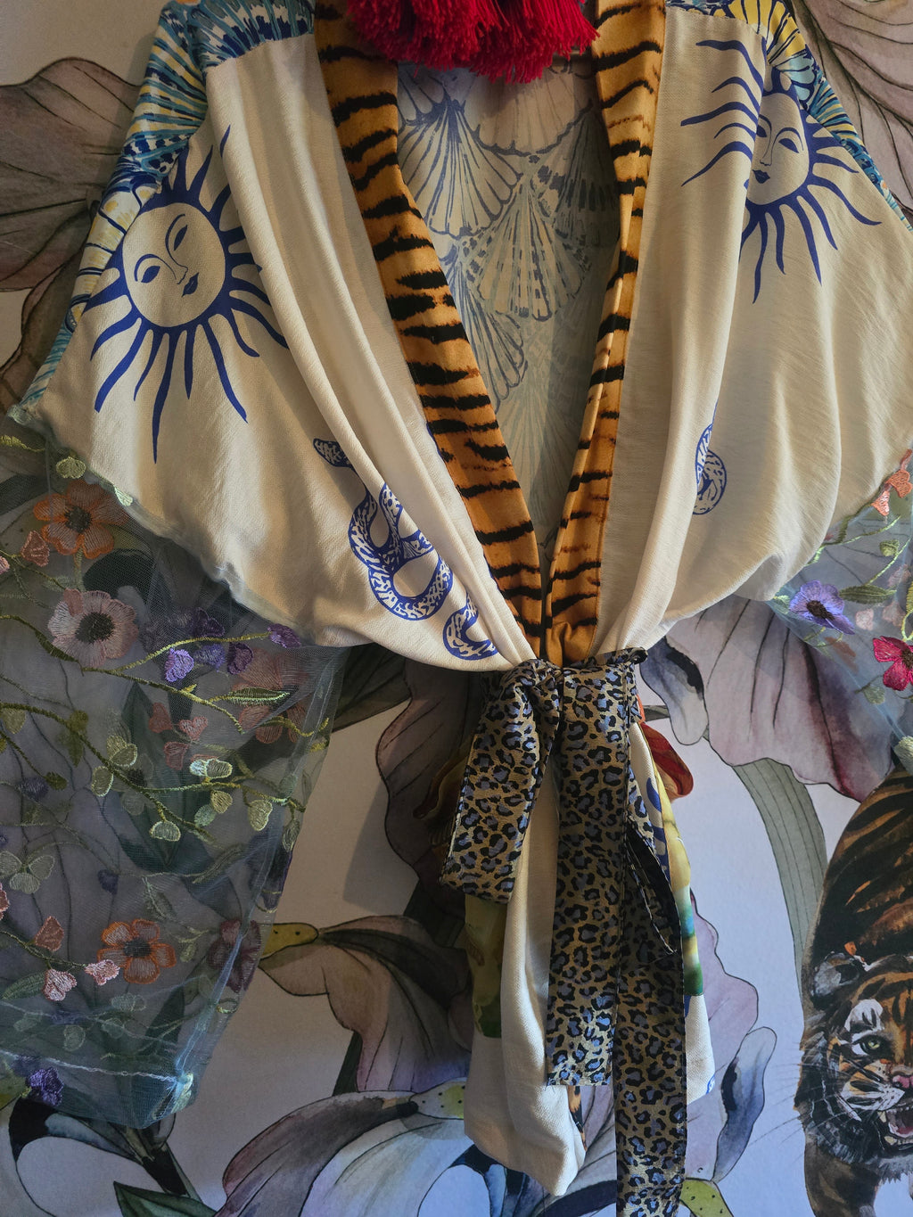 The ARTY CROPPED KIMONO STYLE #4
