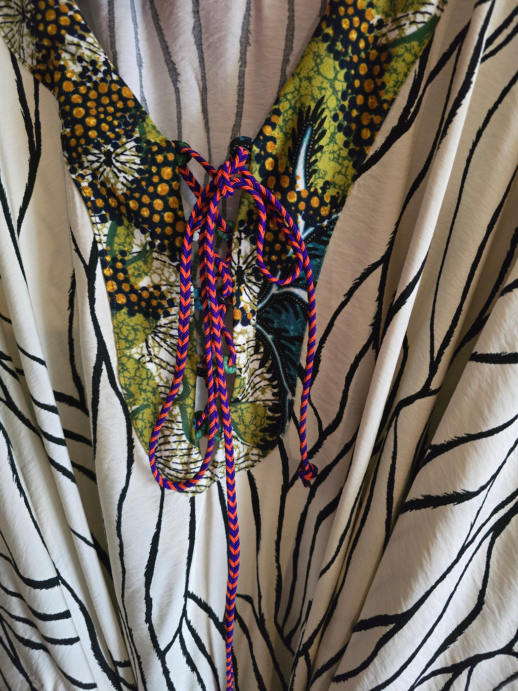 Let's GO ON SAFARI KAFTAN WITH SEPERATE TIE