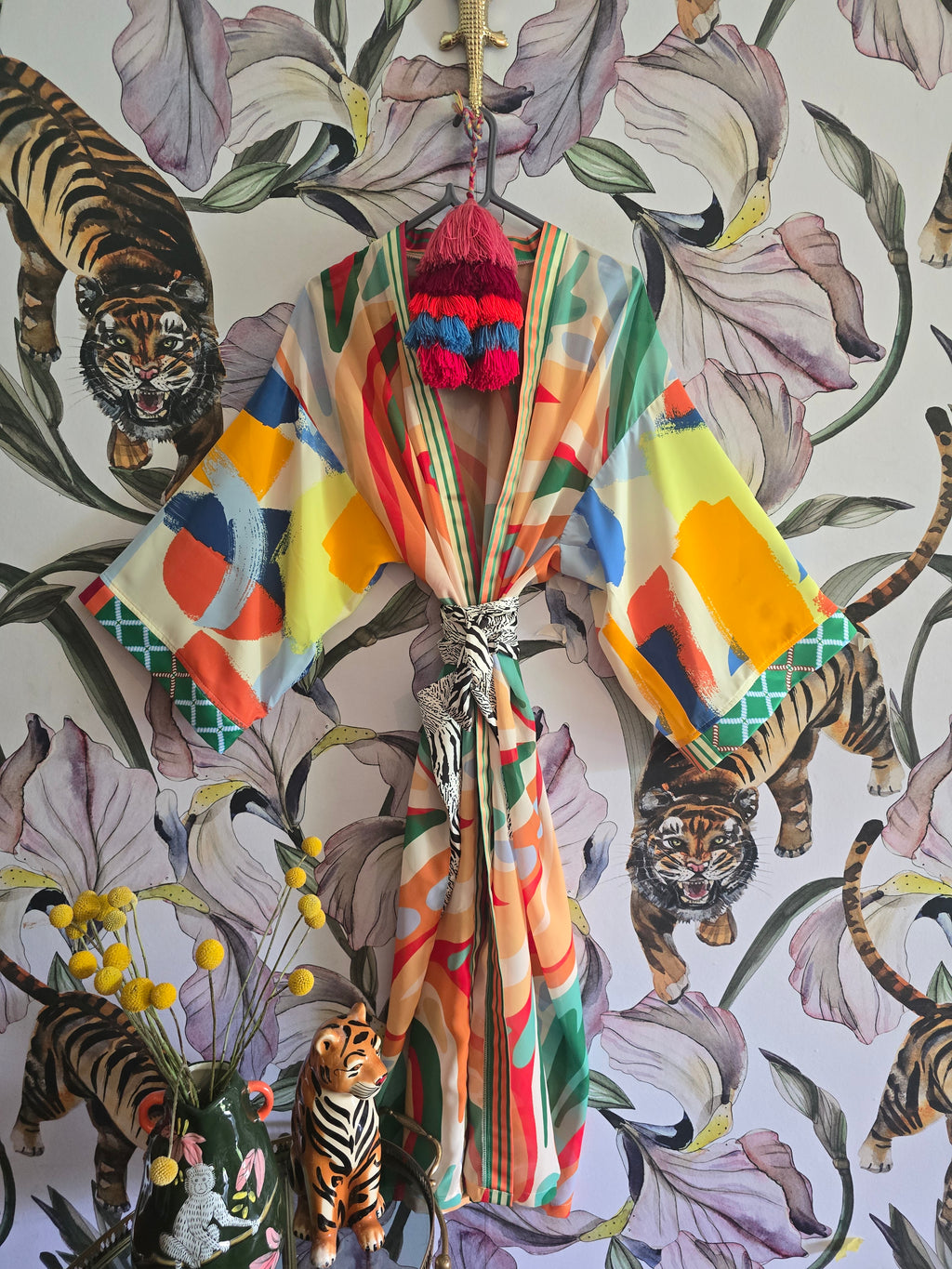 The COLOUR CRUSH CPT KIMONO ORANGE