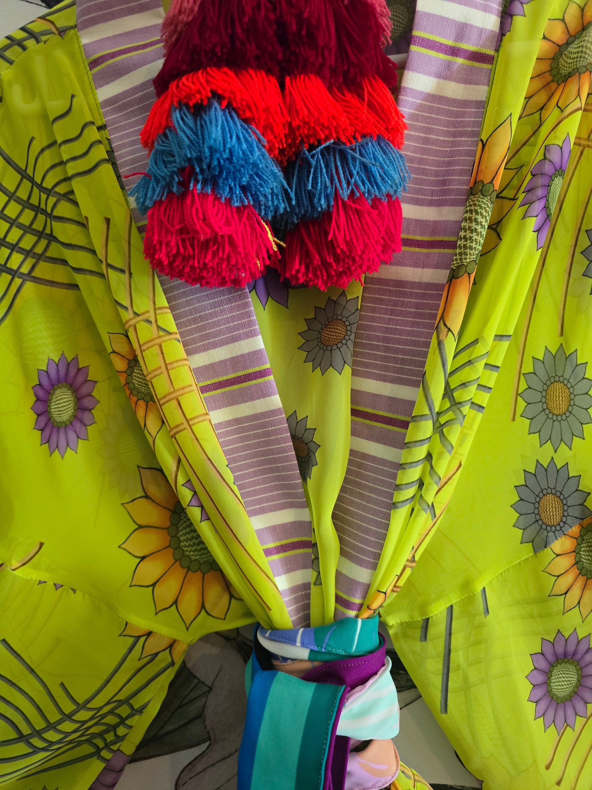 When Sally met Harry cropped kimono.