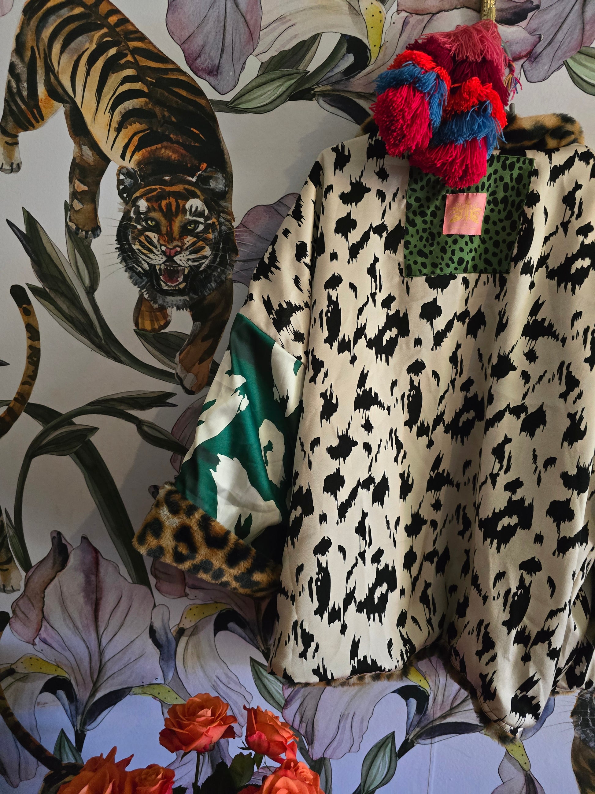 The LEOPARD FAUX FUR FULLY REVERSIBLE JACKET 🐆
