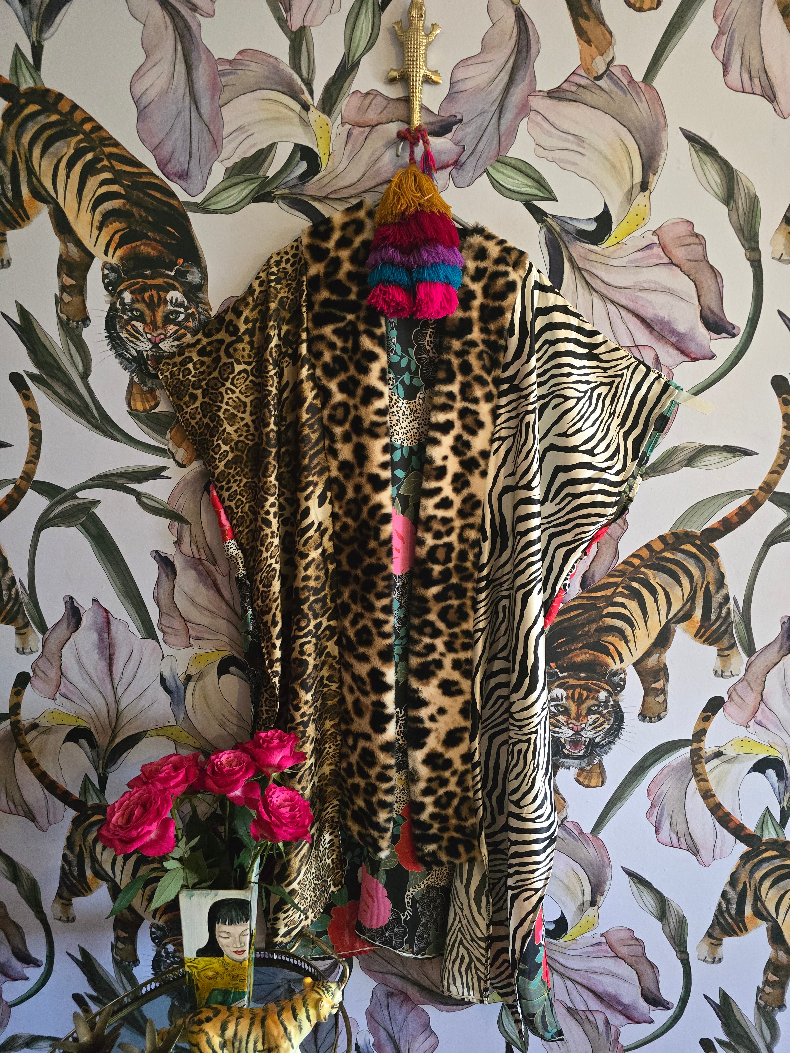 The FAUX FUR KIMONO