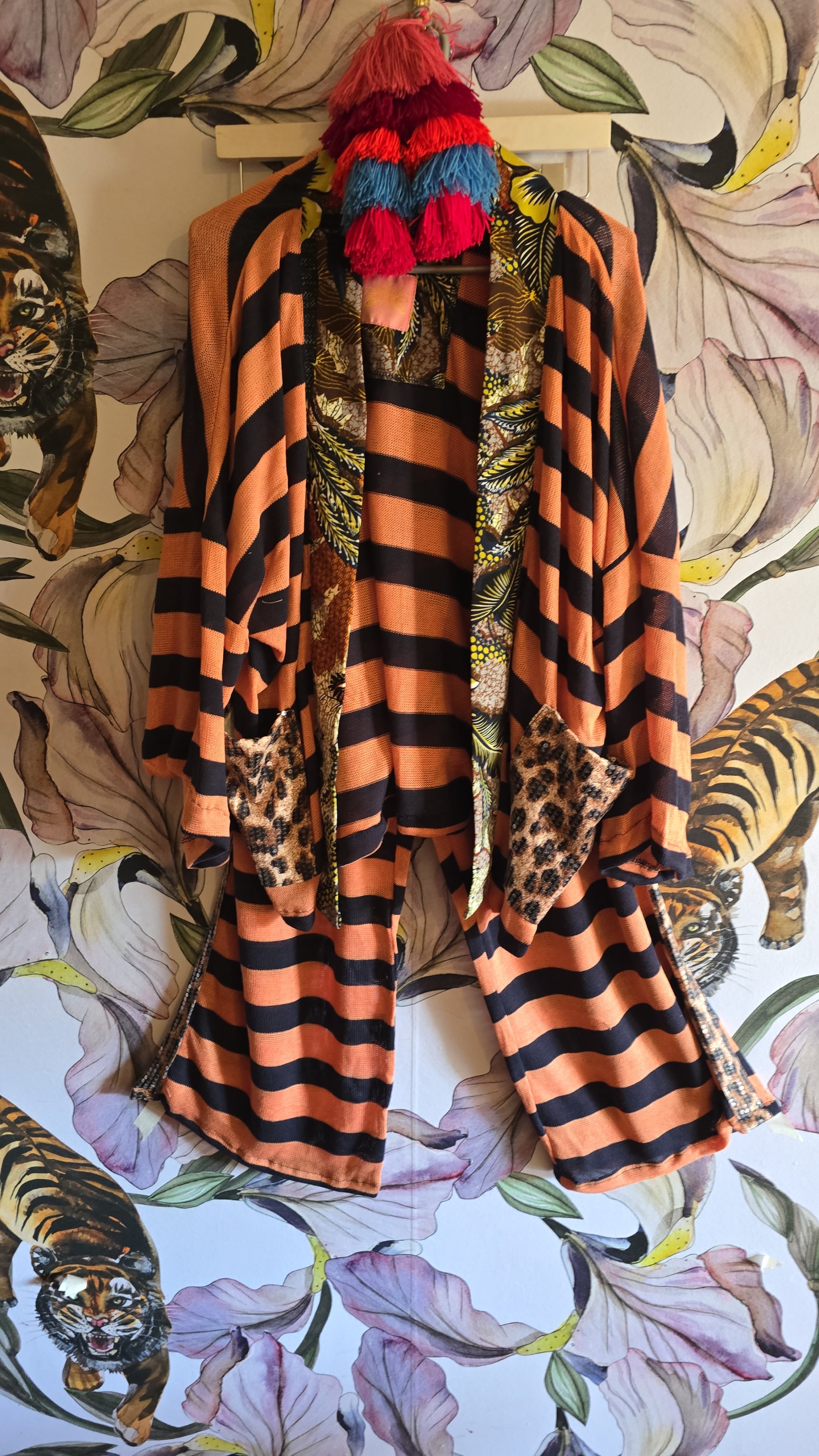 The STIPE SET IN KNIT