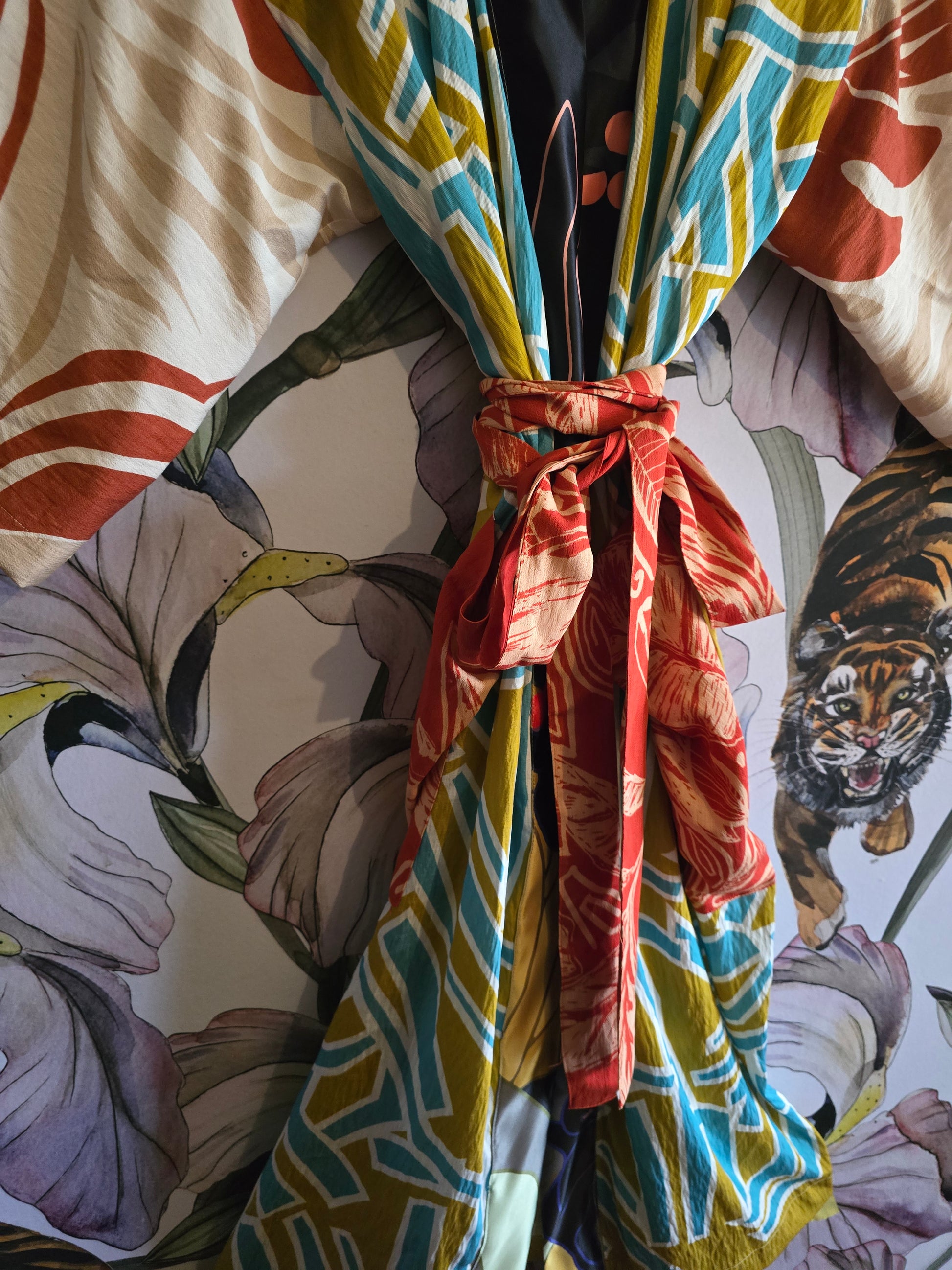 The DELICIOUS MONSTER KIMONO CHARTREUSE
