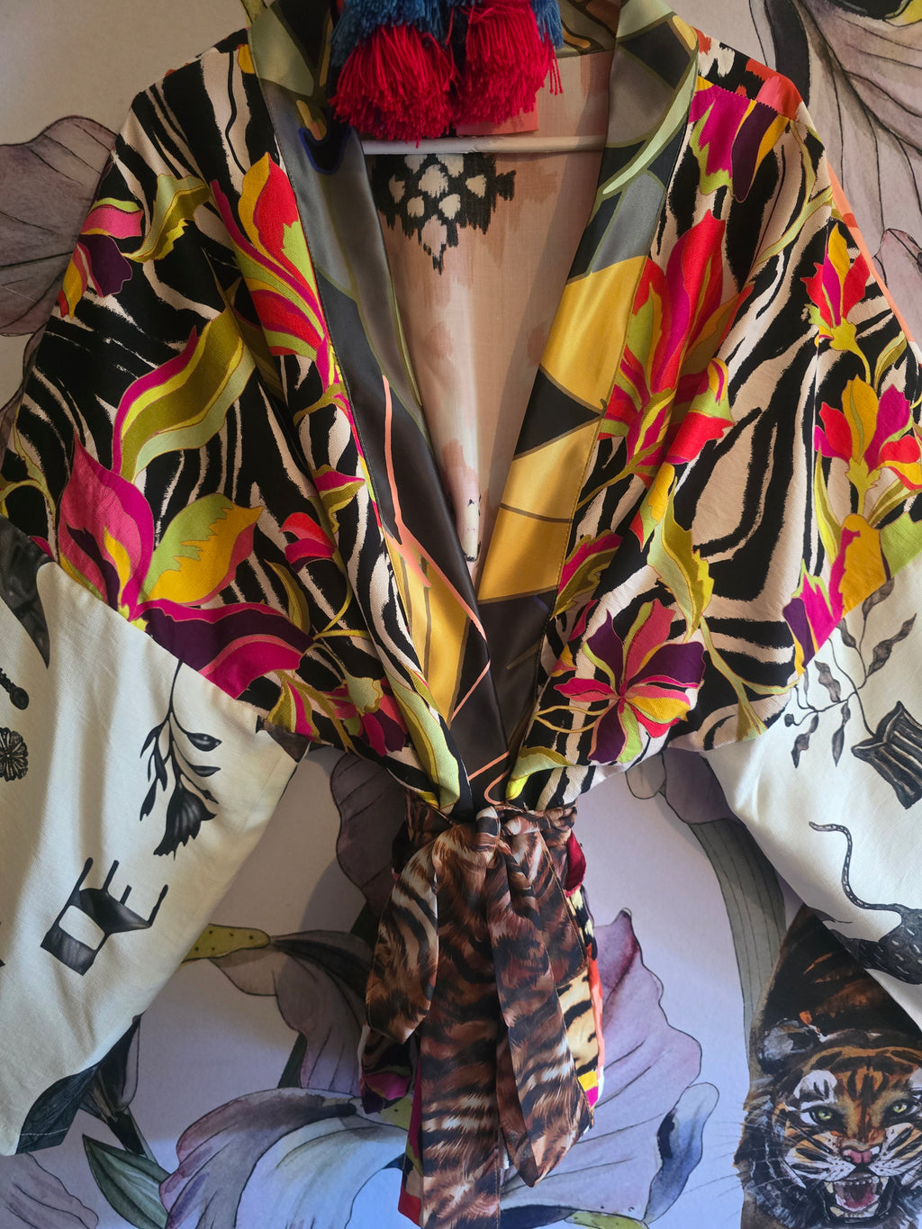 The ARTY CROPPED KIMONO STYLE #3