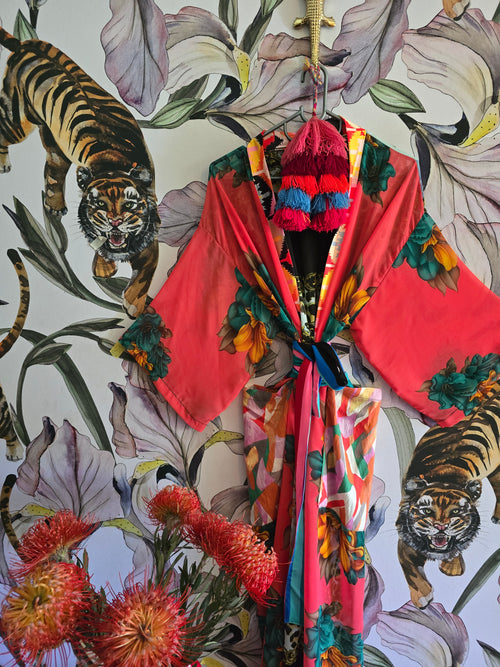 The sweet peach kimono