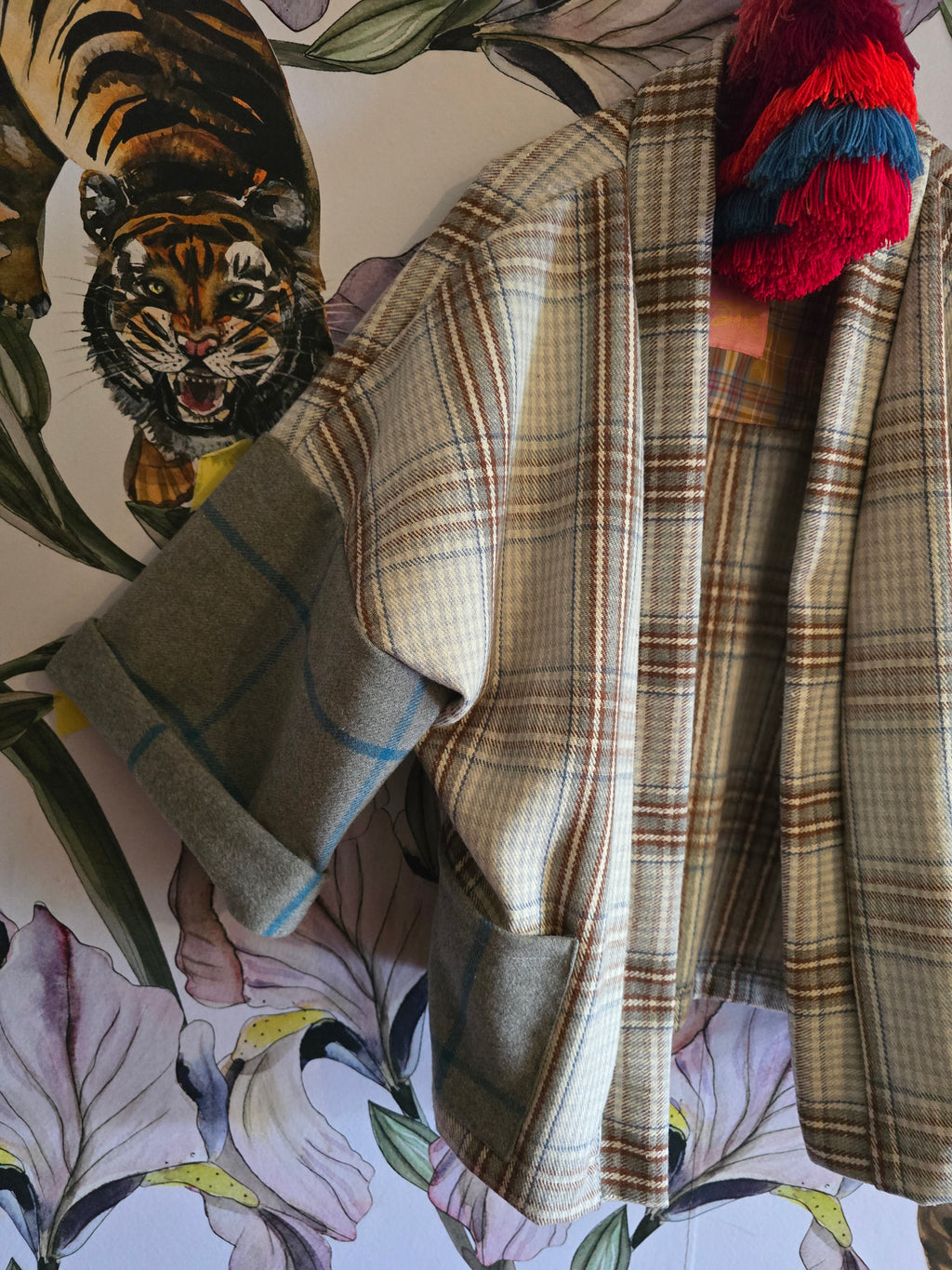 The SIMPLE LUMBER JILL ( FLEECE jacket ) NOT REVERSIBLE