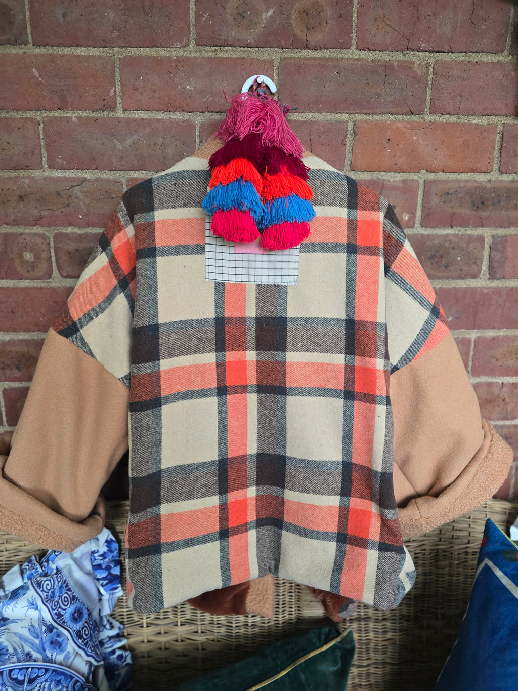 The LUMBER JILL REVERSIBLE FAUX FUR JACKET