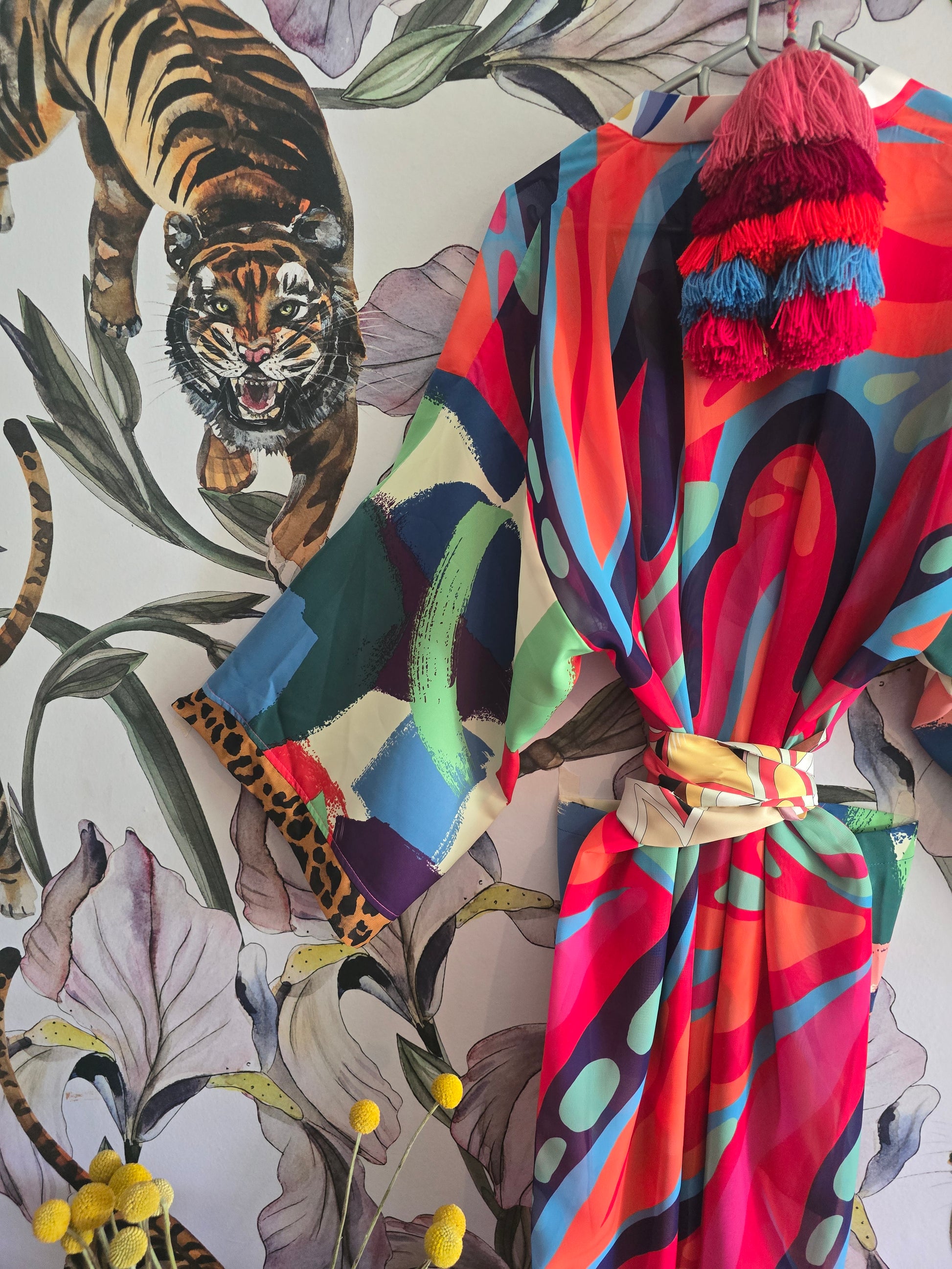 The COLOUR CRUSH CPT KIMONO PINK