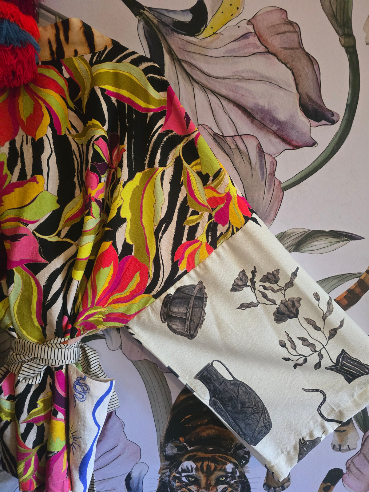 The ARTY CROPPED KIMONO STYLE #5