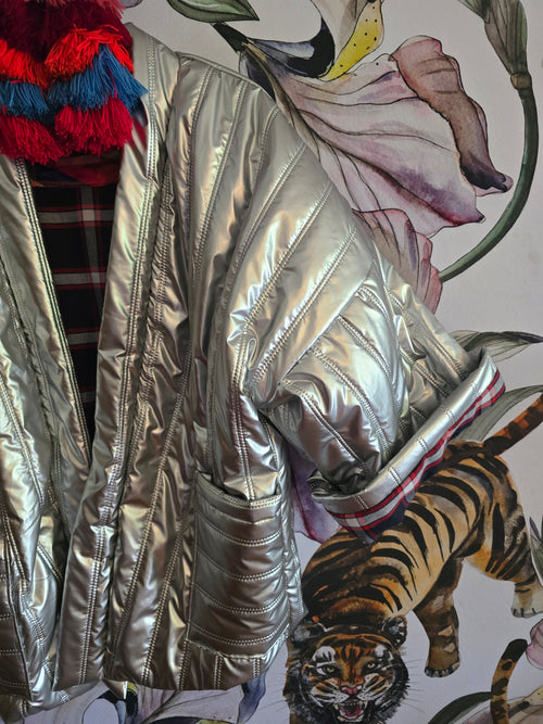 The COOL MOM PUFFER JACKET ( FULLY REVERSIBLE)