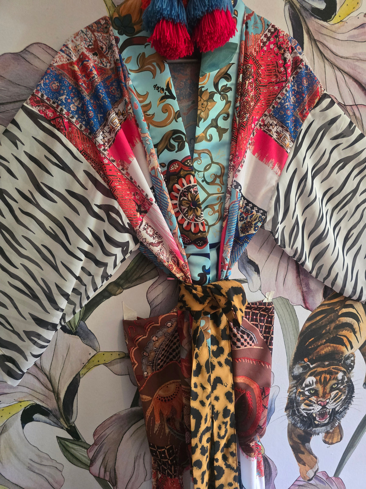 The JUNGLE, PAISLEY  & ZEBRA KIMONO #2
