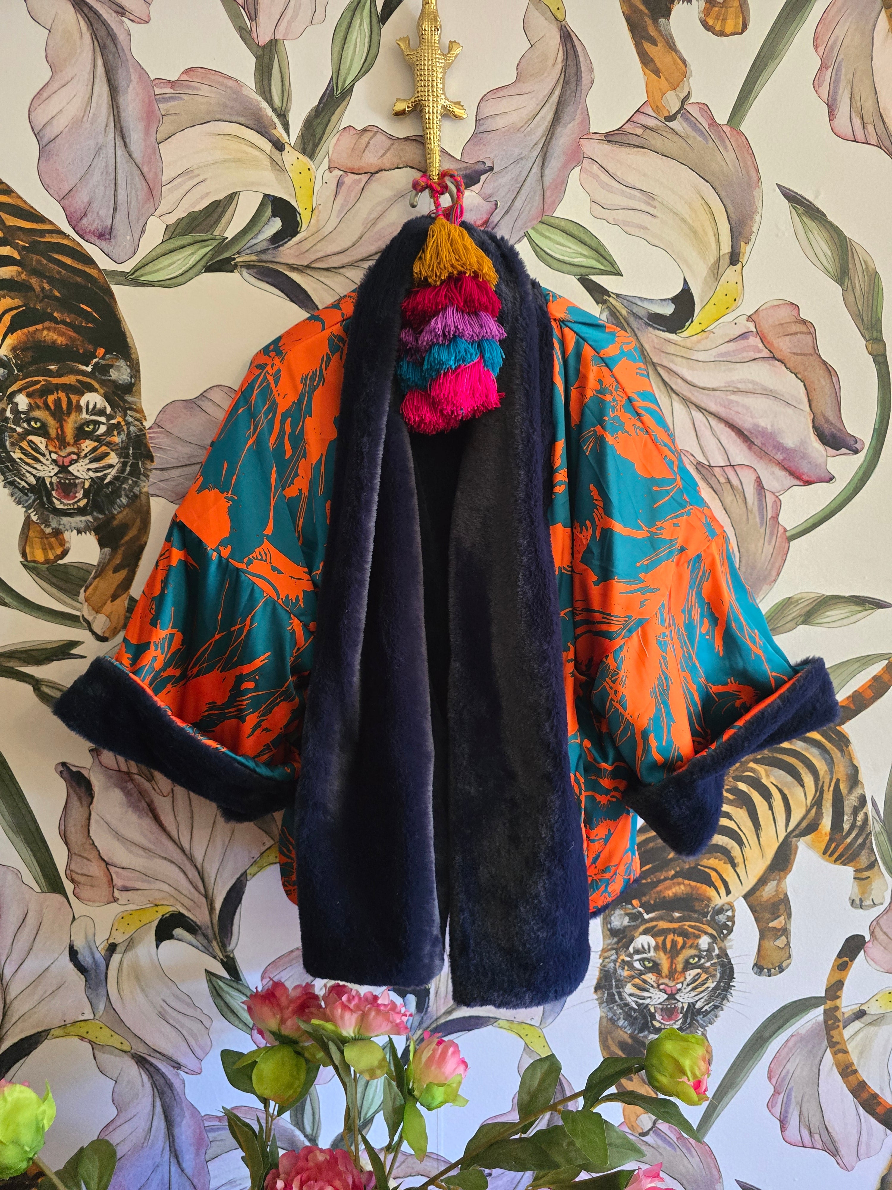 The FAUX FUR REVERSIBLE BOMBER