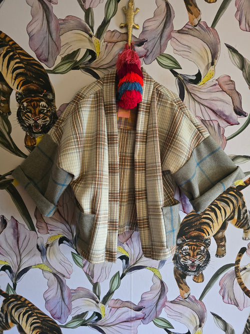 The SIMPLE LUMBER JILL ( FLEECE jacket ) NOT REVERSIBLE