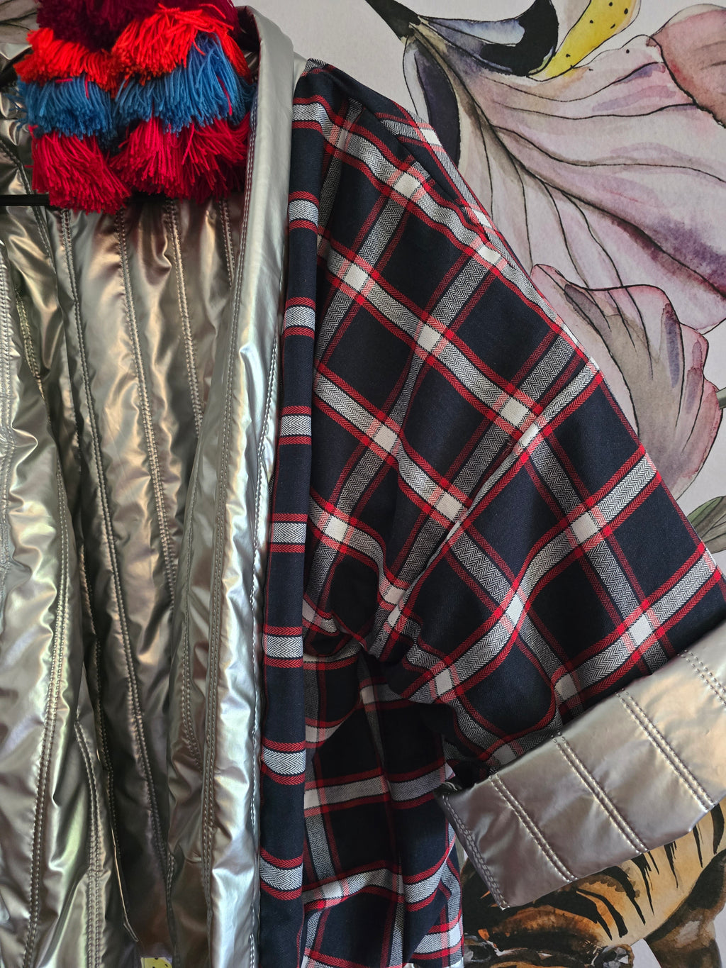 The COOL MOM PUFFER JACKET ( FULLY REVERSIBLE)