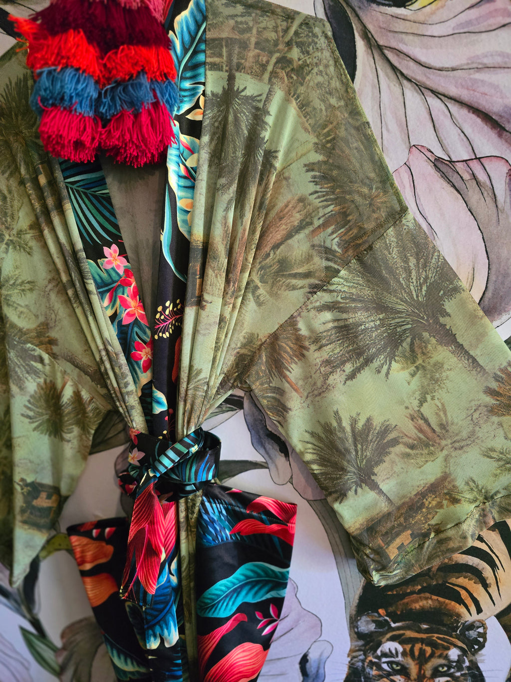 The OASIS MESH KIMONO