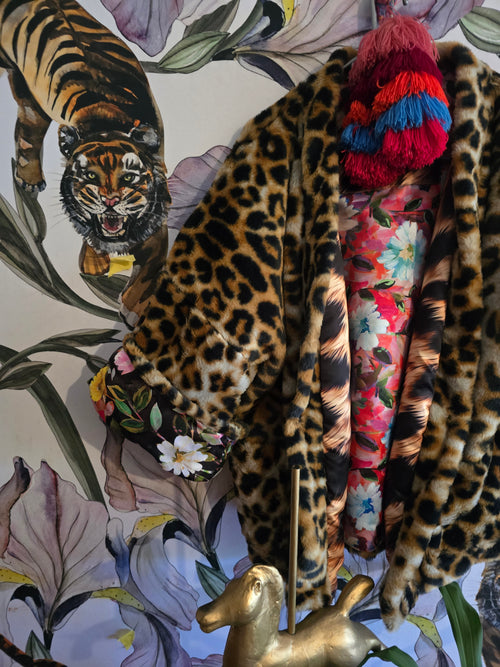 The BOUJEE LEOPARD REVERSIBLE FAUX FUR #2