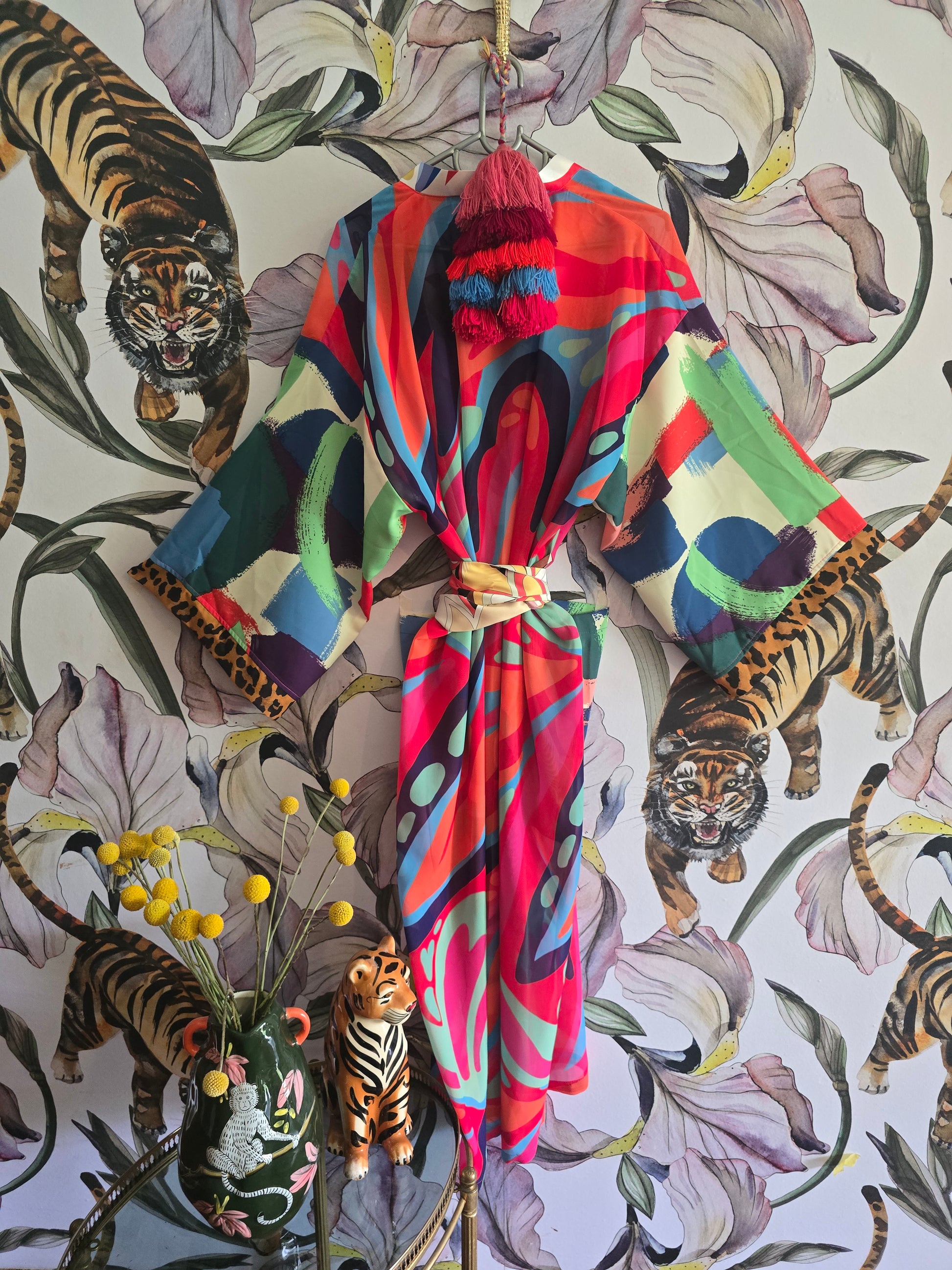 The COLOUR CRUSH CPT KIMONO PINK